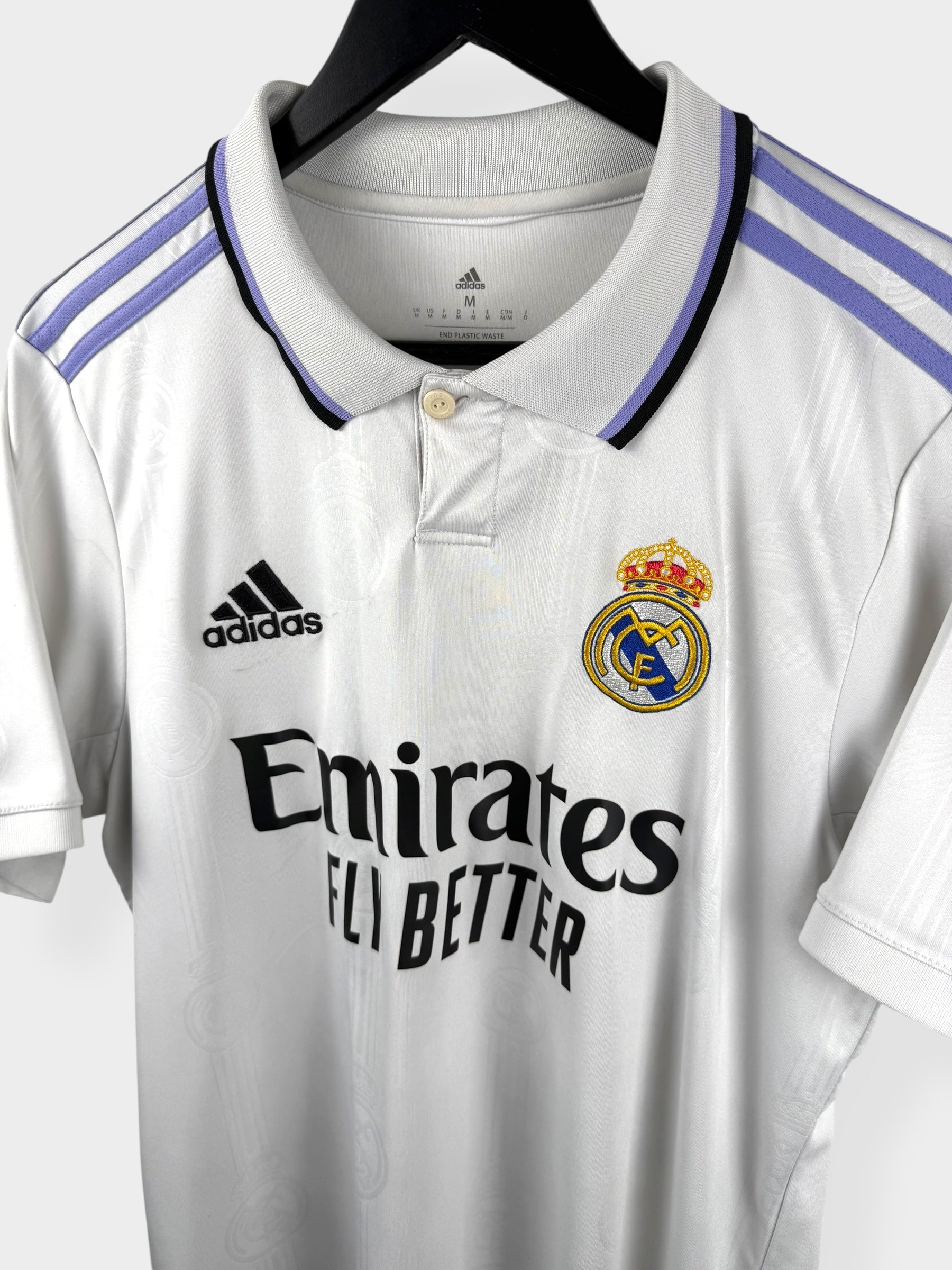 2022-23 REAL MADRID HOME SHIRT VINI JR. #20 M - HF0291