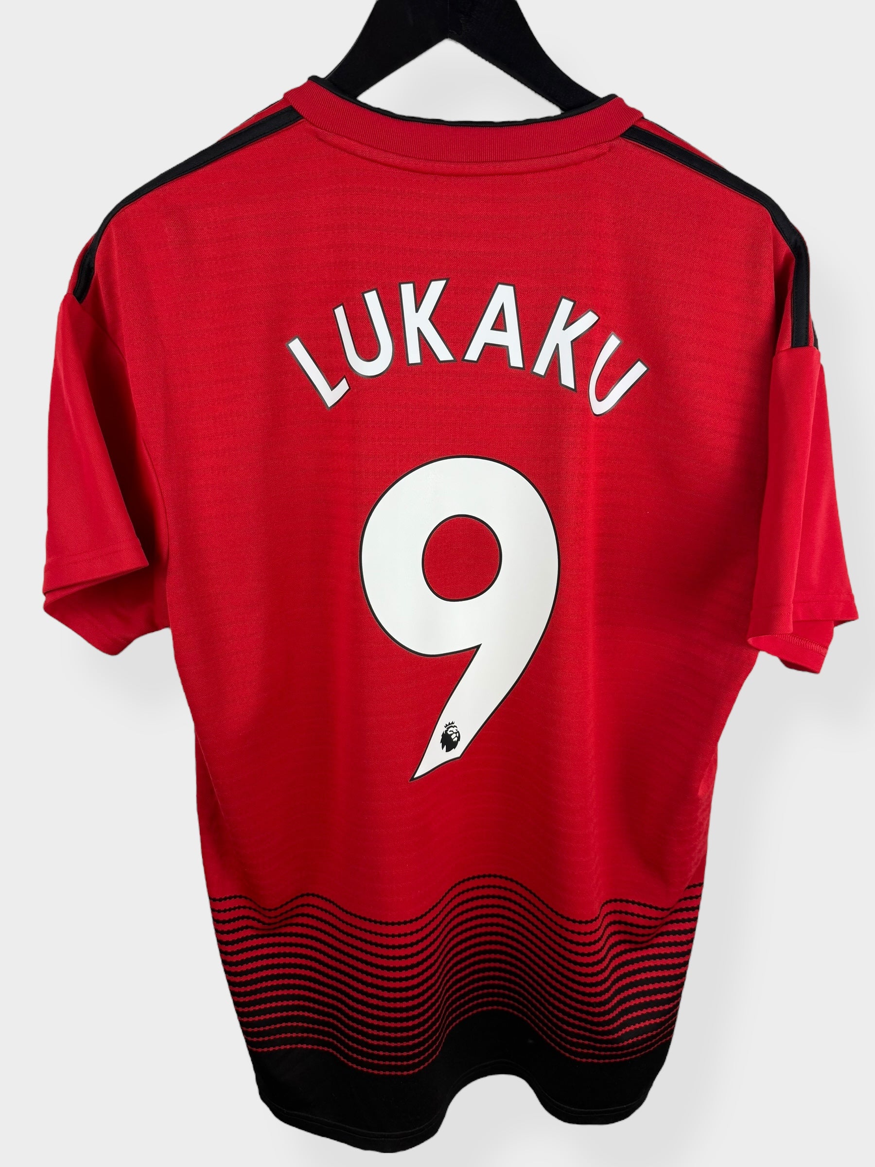 2018-19 MANCHESTER UNITED HOME SHIRT LUKAKU #9 L - Authentic Football Club