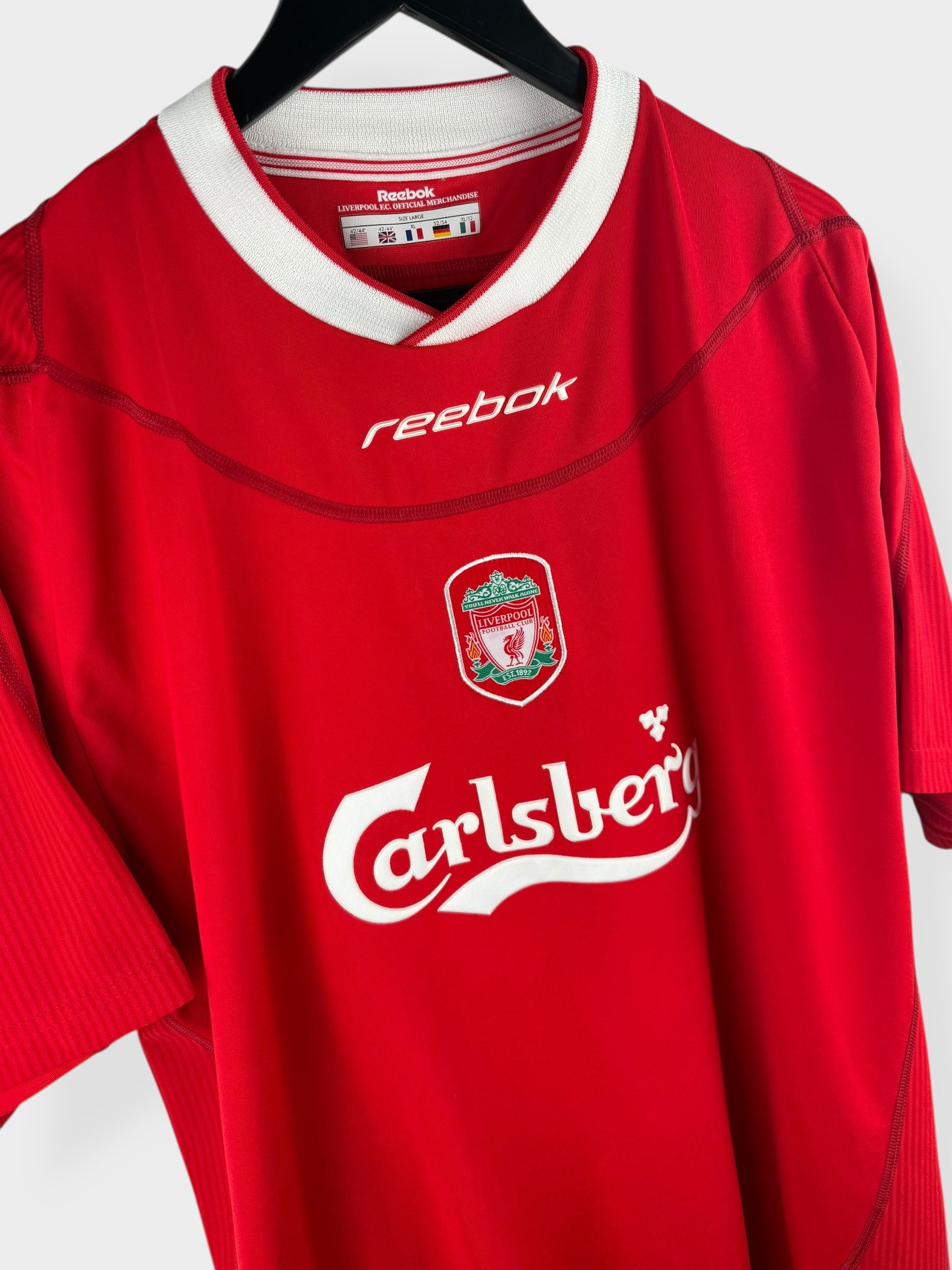 2002-04 LIVERPOOL HOME SHIRT XL