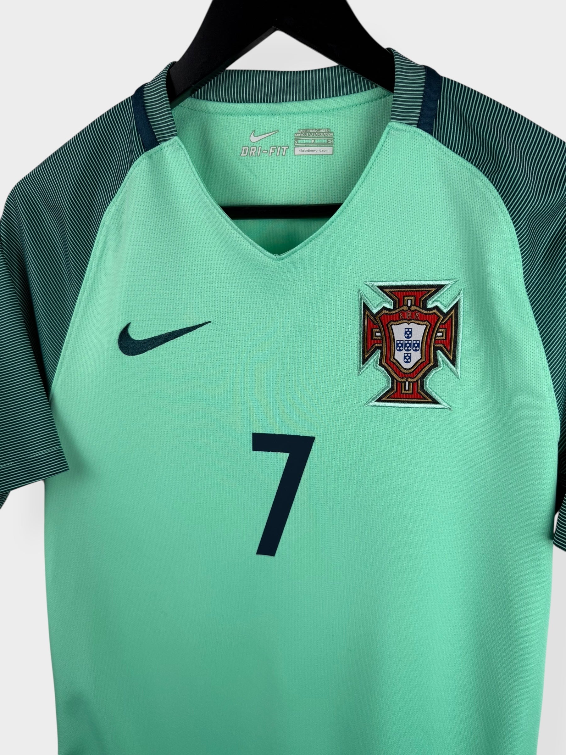 2016-17 PORTUGAL AUSWÄRTSTRIKOT RONALDO #7 S