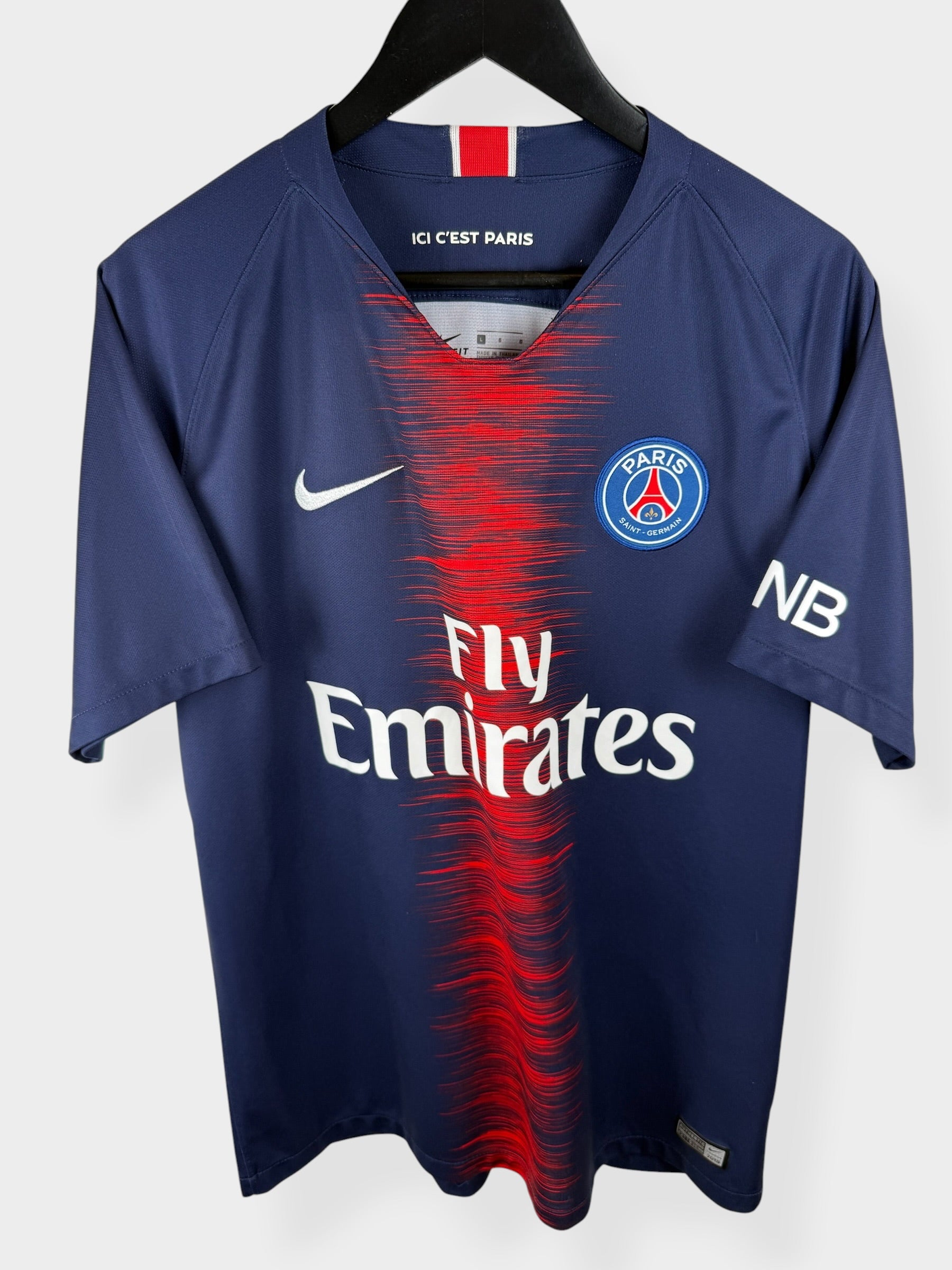 MAILLOT DOMICILE PARIS SAINT-GERMAIN 2018-19 NEYMAR N°10 L