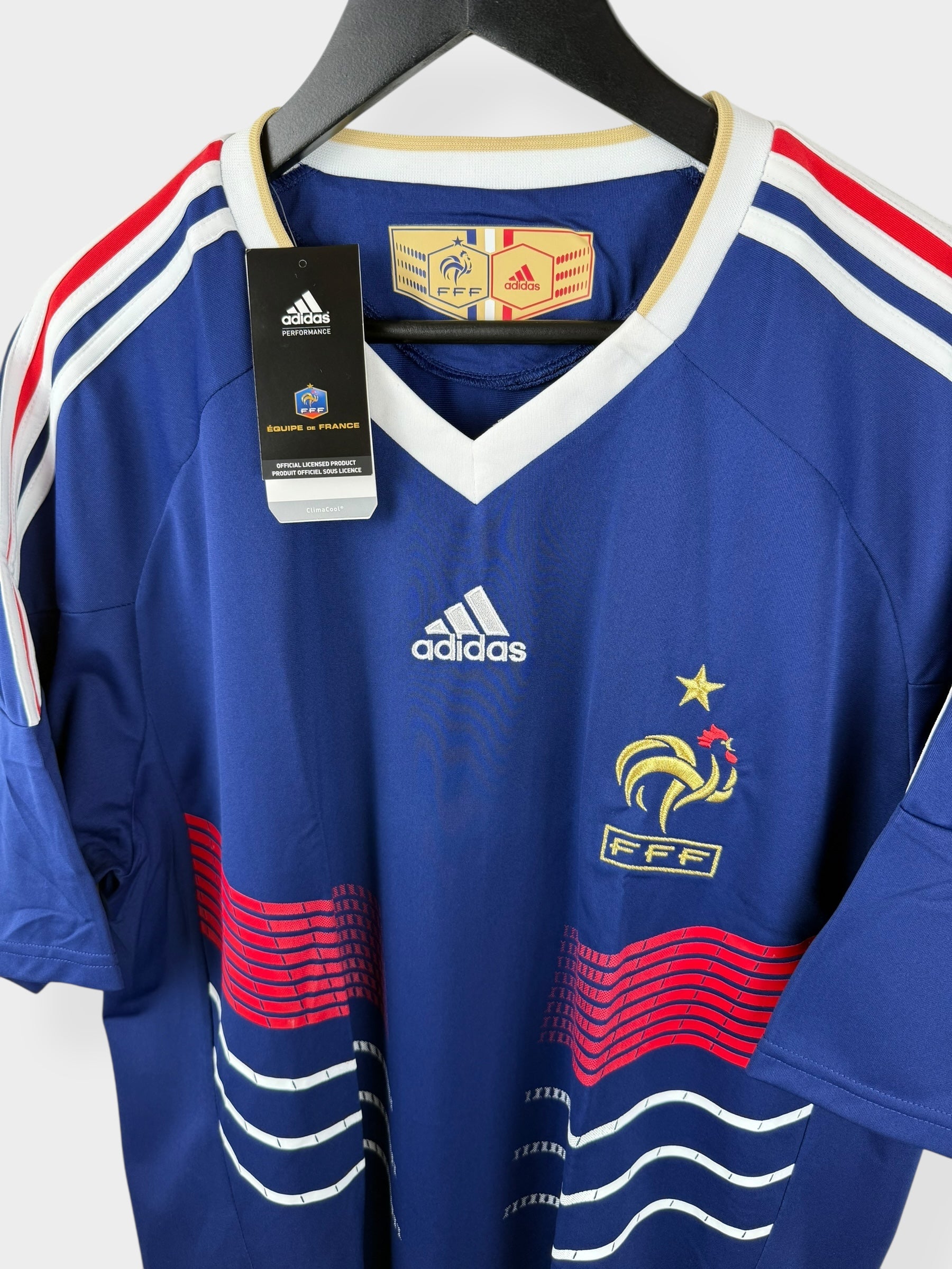 2009-10 FRANCE HOME SHIRT XL - Authentic Football Club