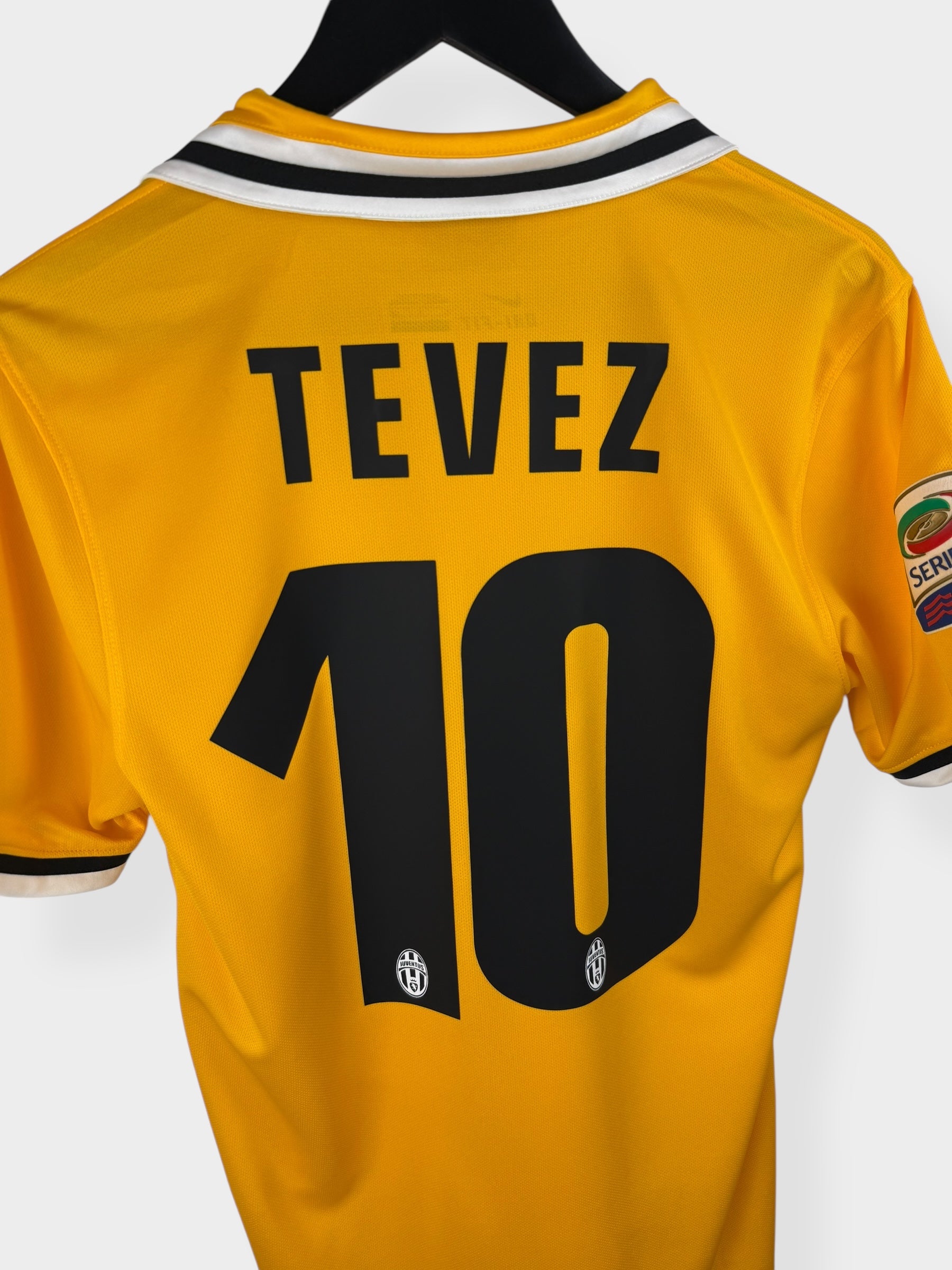 2013-14 JUVENTUS AWAY SHIRT TEVEZ #10 S