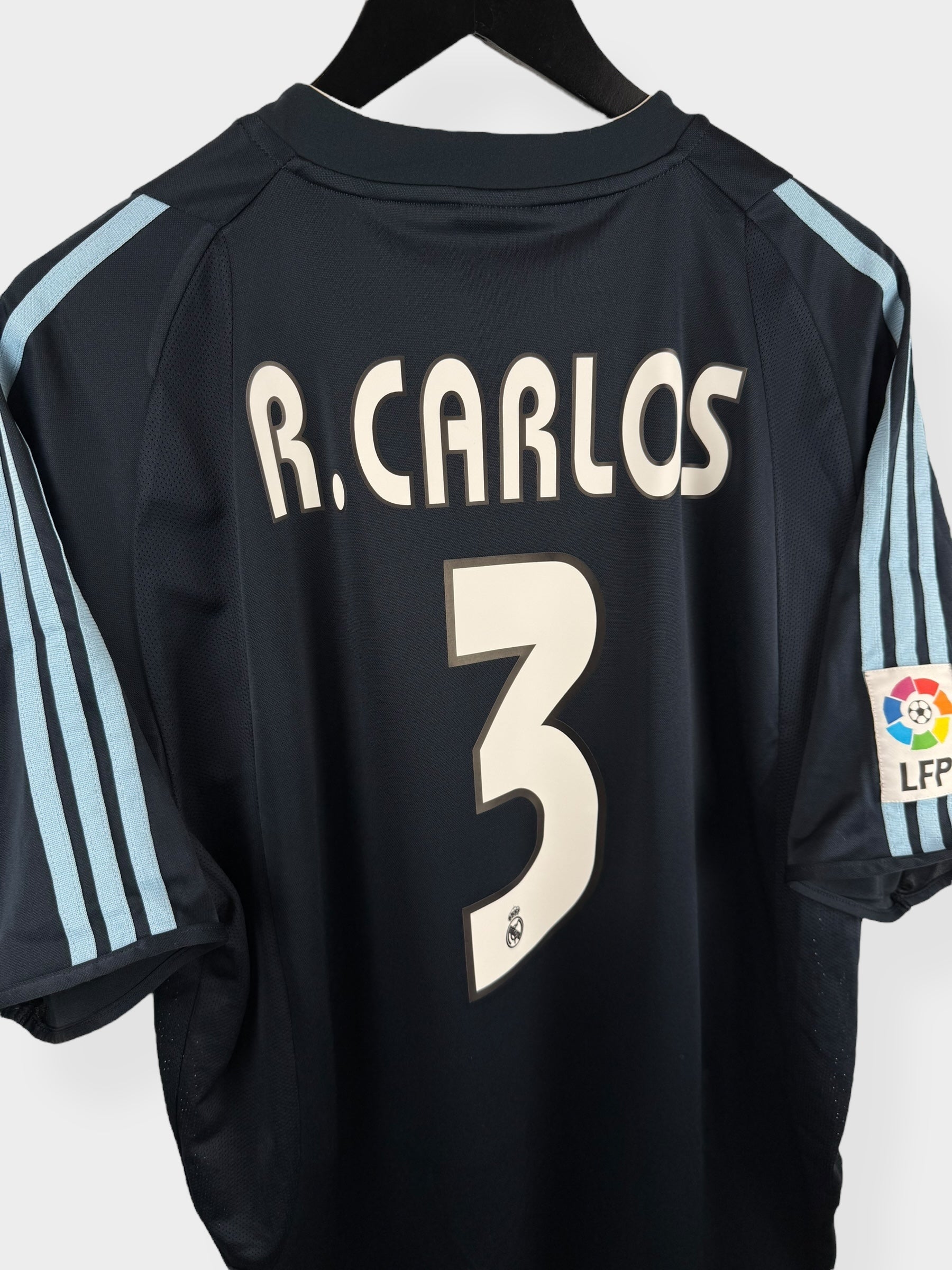 2003-04 REAL MADRID AUSWÄRTSTRIKOT R. CARLOS #3 XL
