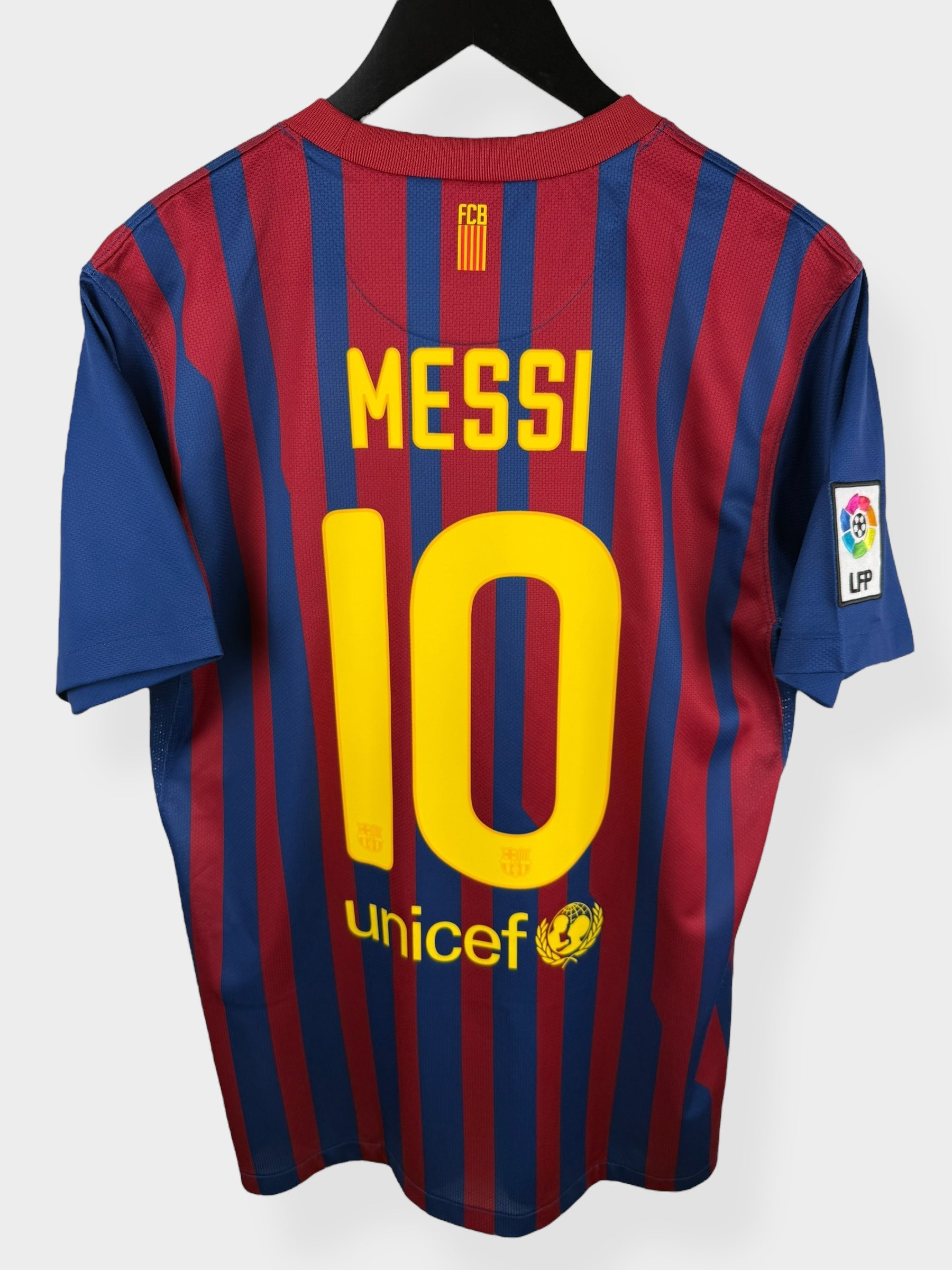 2011-12 BARCELONA HOME SHIRT MESSI #10 M - Authentic Football Club
