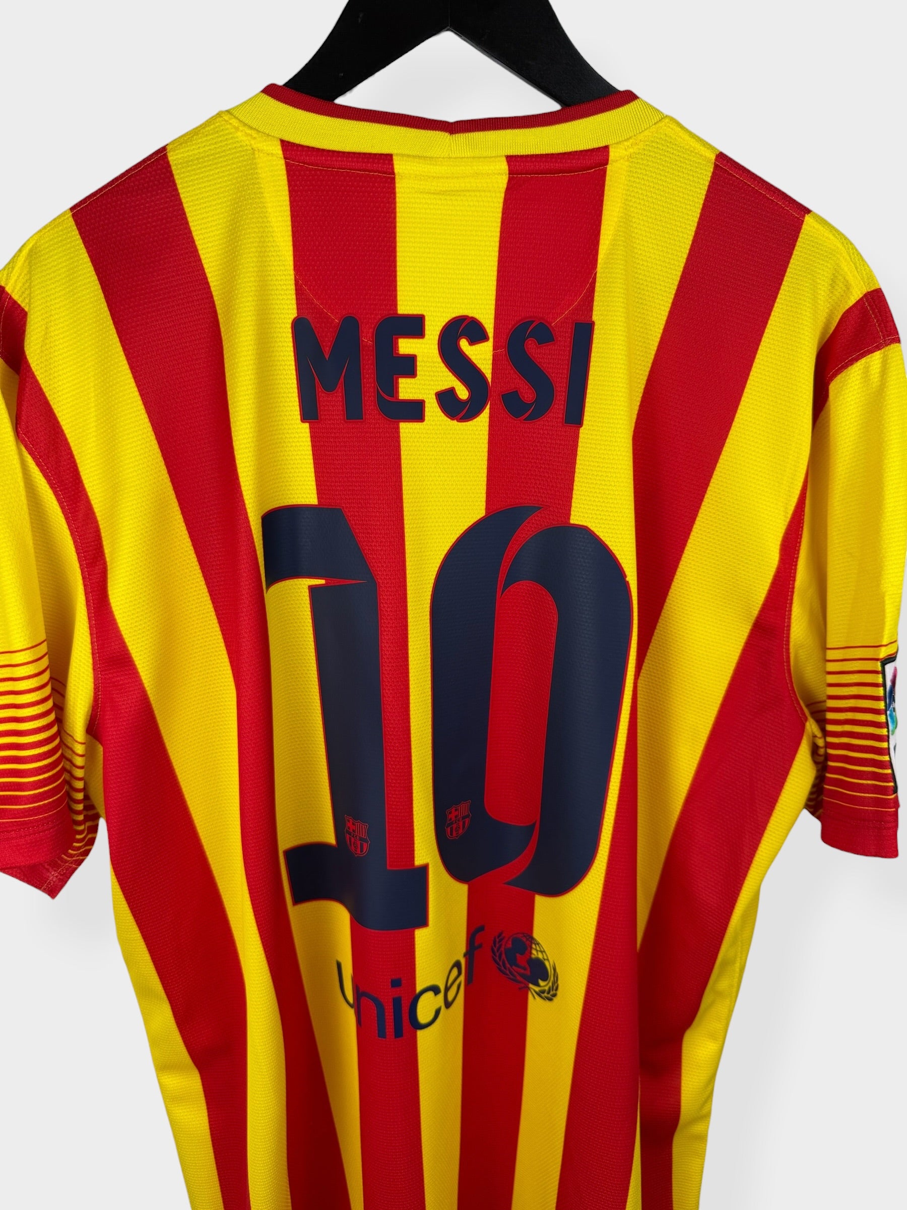 MAILLOT EXTÉRIEUR BARCELONE 2013-14 MESSI #10 XL