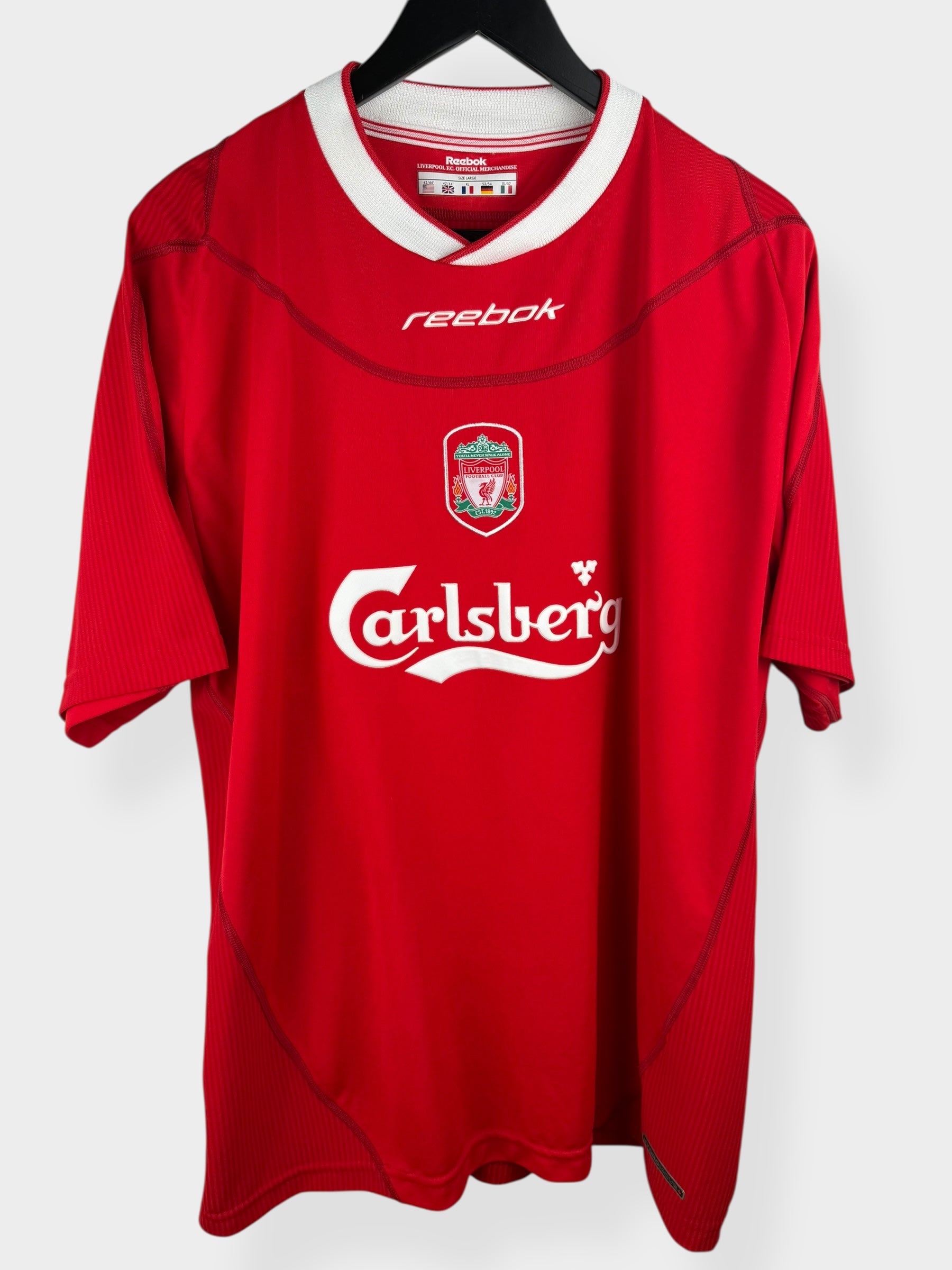 2002-04 LIVERPOOL HOME SHIRT XL