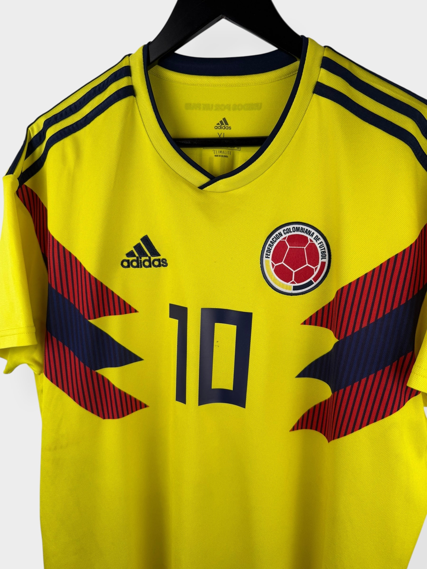 2018-19 COLOMBIA HEIMTRIKOT JAMES #10 XL