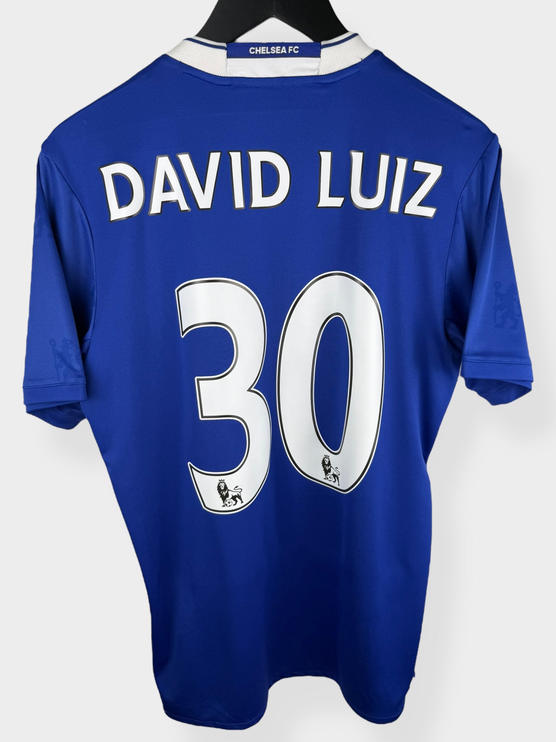 2016-17 CHELSEA HOME SHIRT DAVID LUIZ #30 M