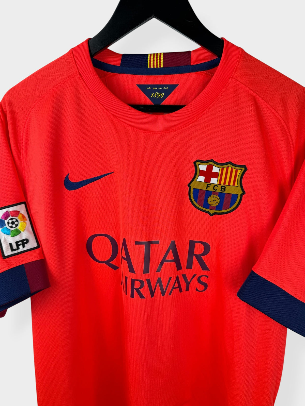 2014-15 BARCELONA AUSWÄRTSTRIKOT SUAREZ #9 L