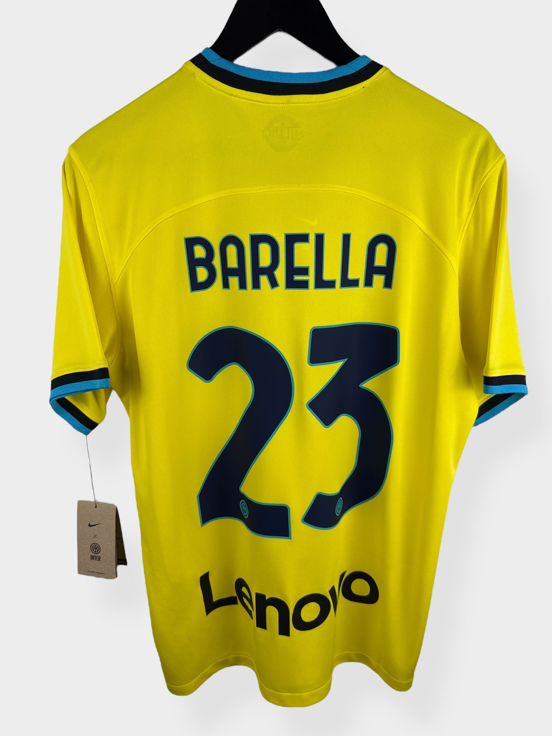 2022-23 INTER MILAN DRITTES TRIKOT BARELLA #23 M