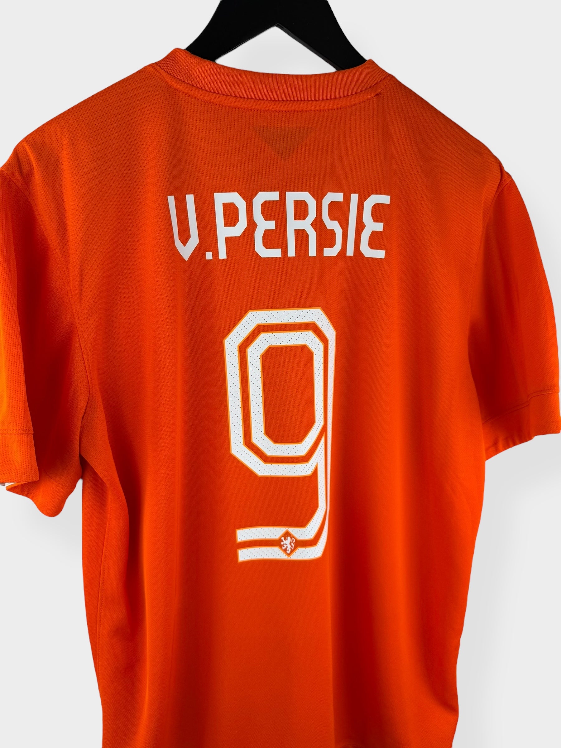 2014-15 NETHERLANDS HOME SHIRT V. PERSIE #9 L