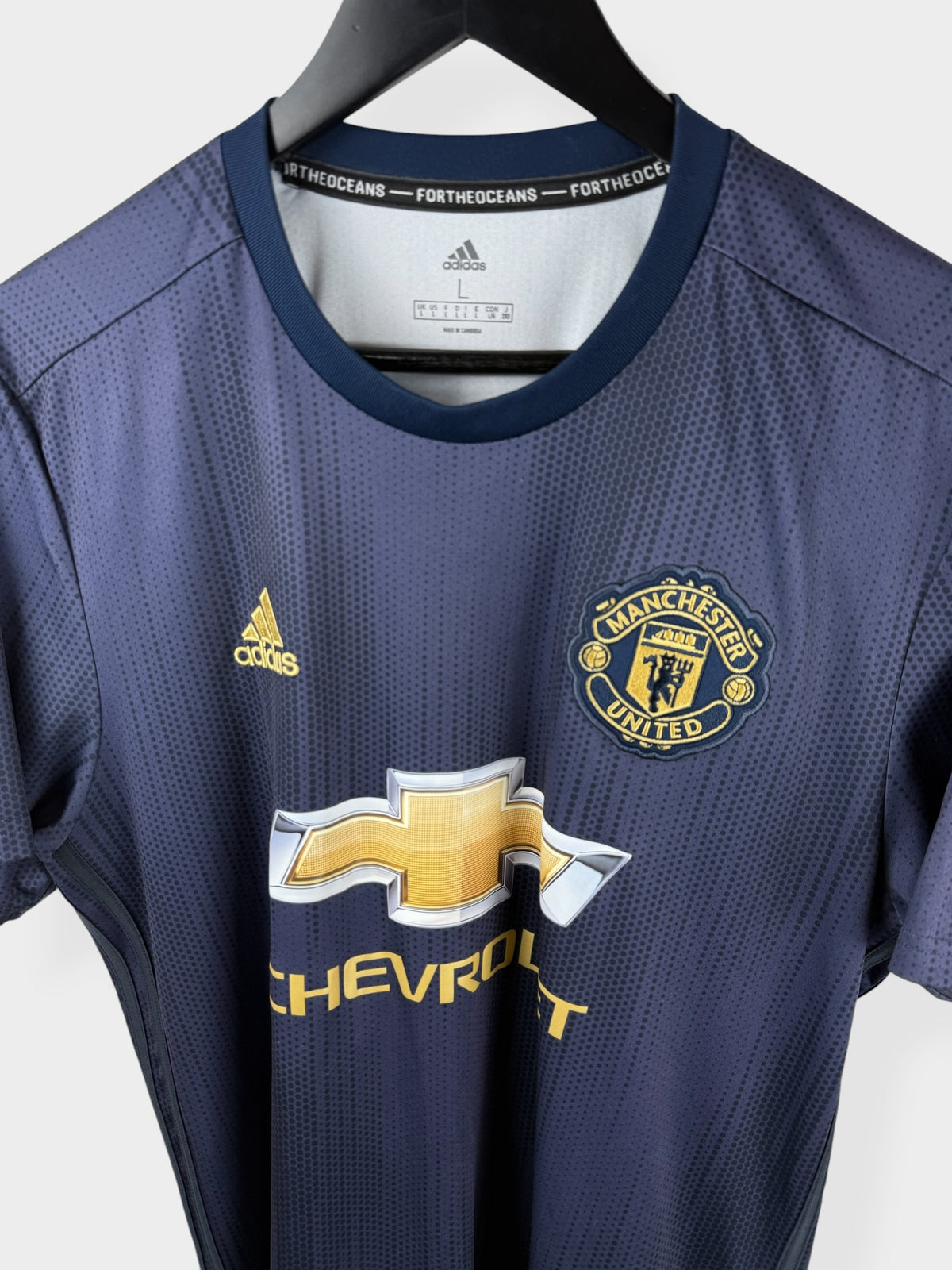 MAILLOT THIRD DE MANCHESTER UNITED 2018-19 RASHFORD N°10 L