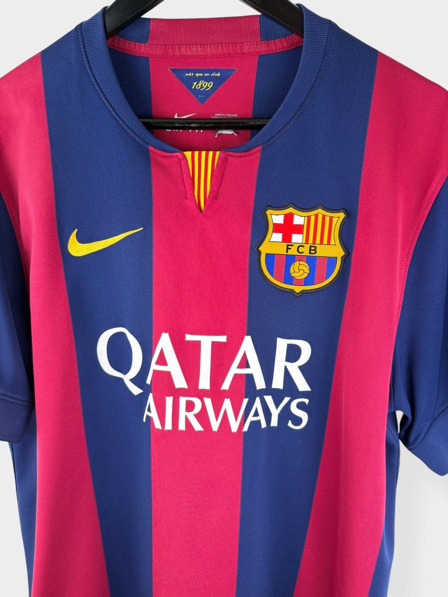 2014-15 BARCELONA THUISSHIRT XAVI #6 L