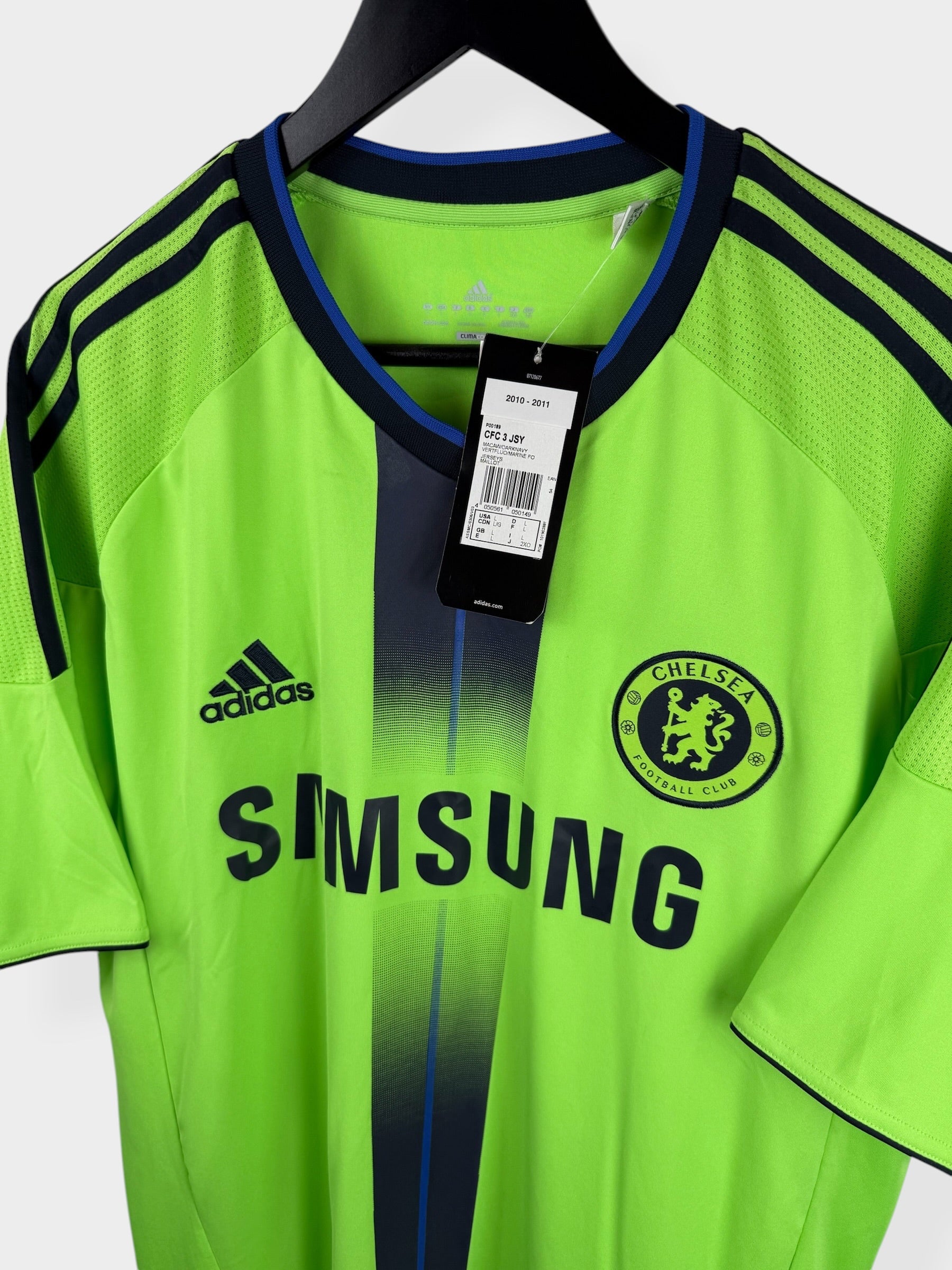 2010-11 CHELSEA THIRD SHIRT DROGBA #11 L