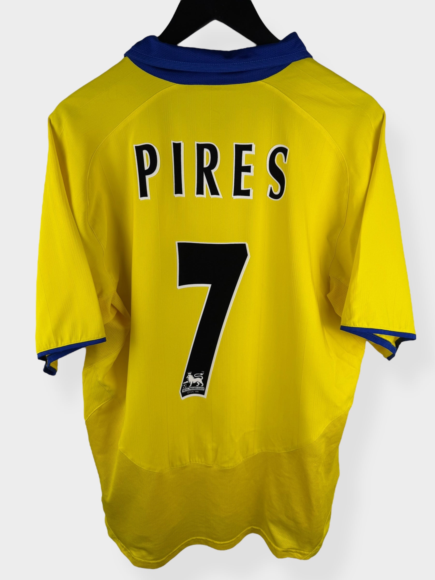 2003-04 ARSENAL AWAY SHIRT PIRES #7 L