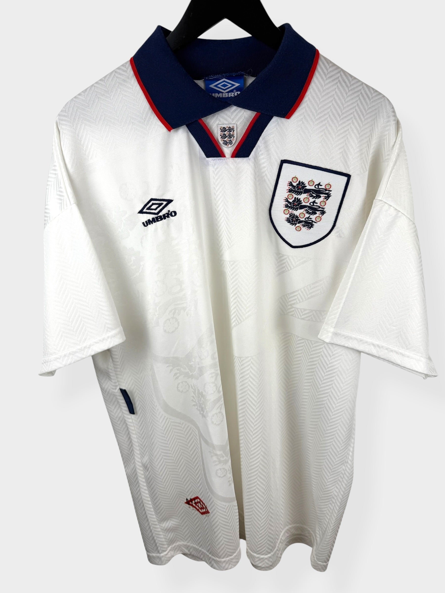 1993-95 ENGLAND HEIMTRIKOT XL