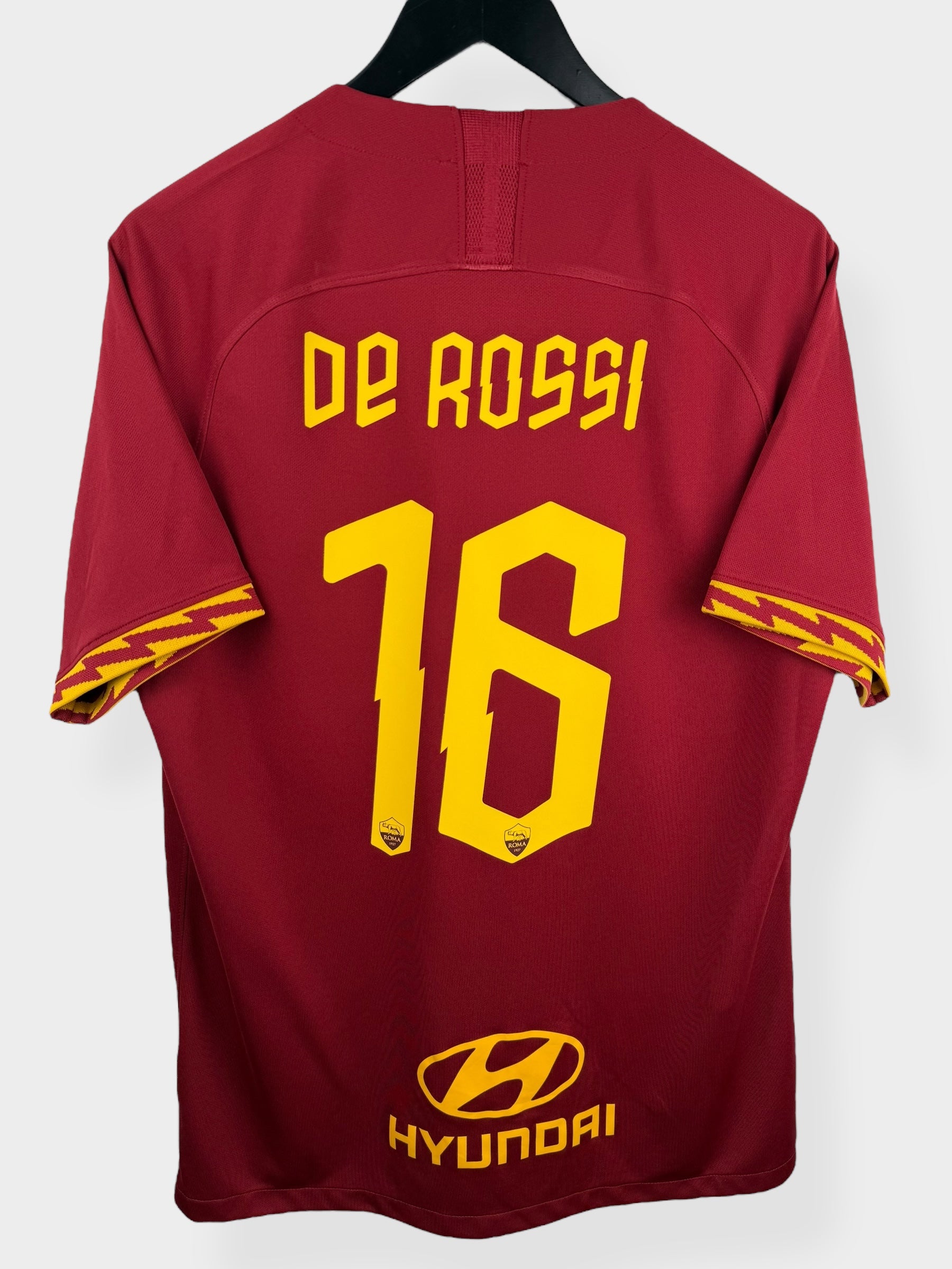 2019-20 AS ROMA HOME SHIRT DE ROSSI #16 L