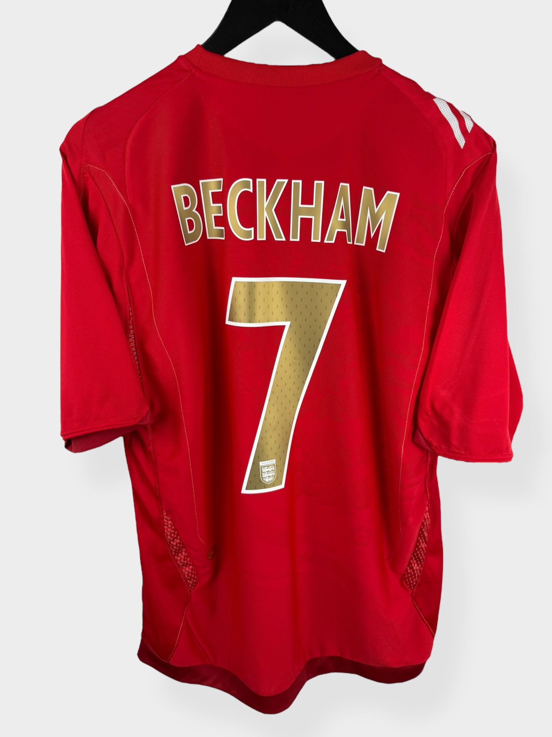 2006-08 ENGLAND AWAY SHIRT BECKHAM #7 L - Authentic Football Club