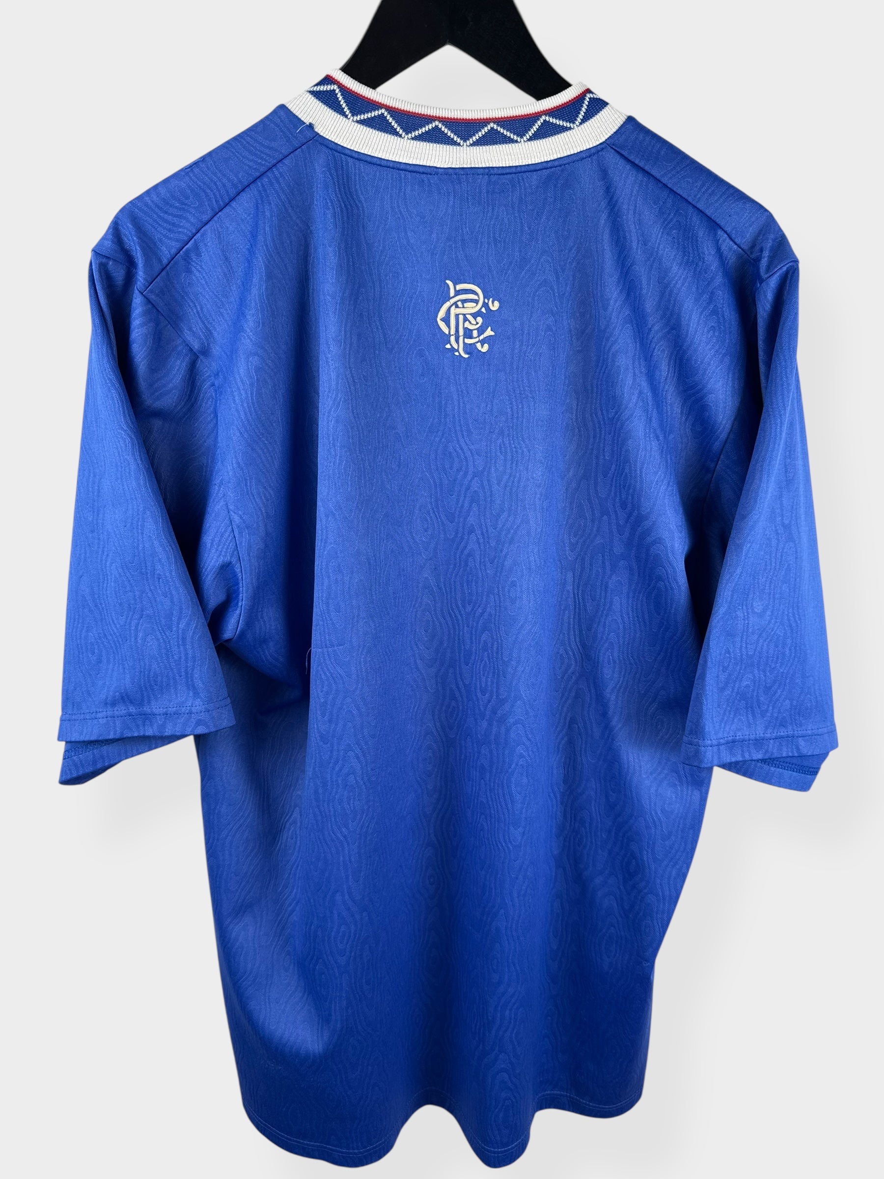 1990-92 RANGERS HOME SHIRT XL - Authentic Football Club