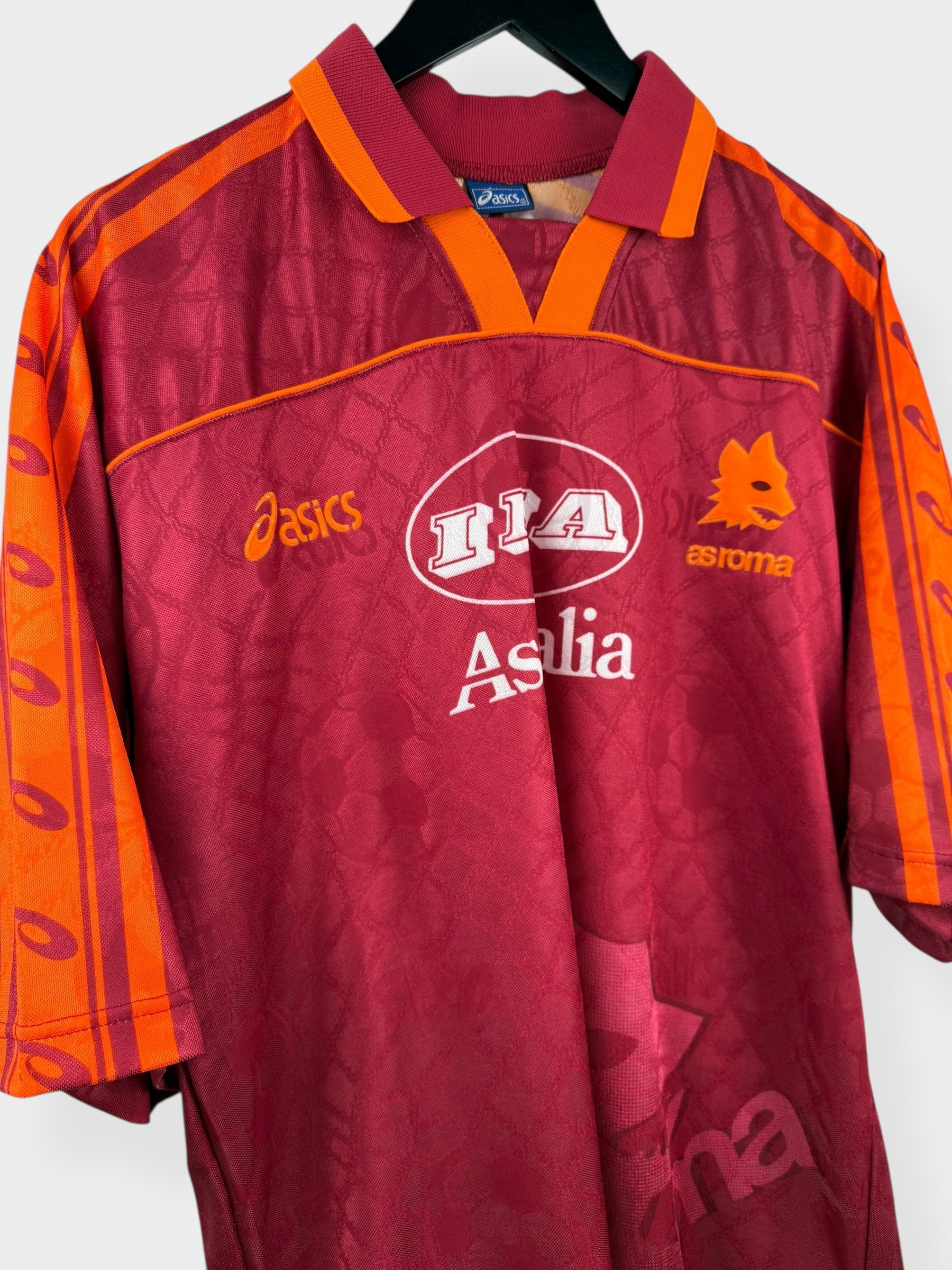 1995-96 AS ROMA HOME SHIRT L