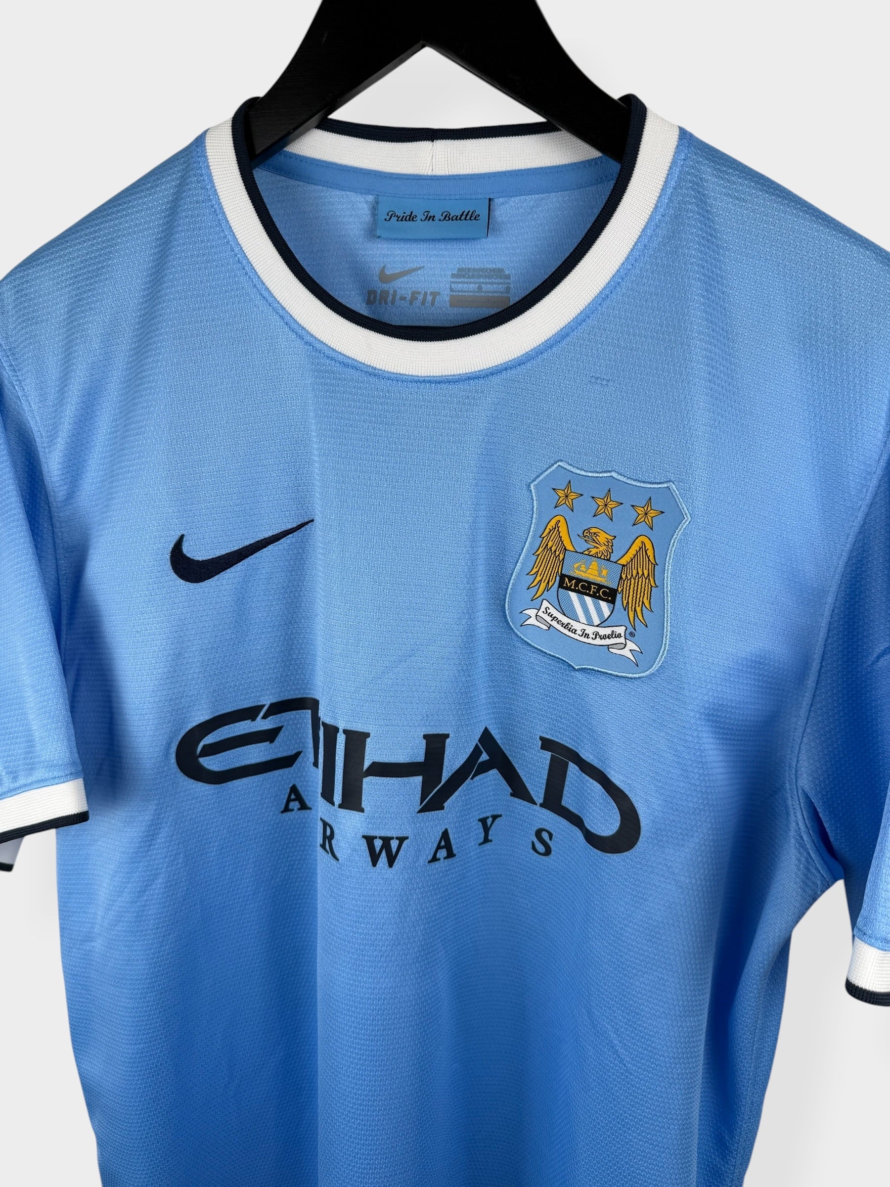 2013-14 MANCHESTER CITY HOME SHIRT TOURE YAYA #42 L