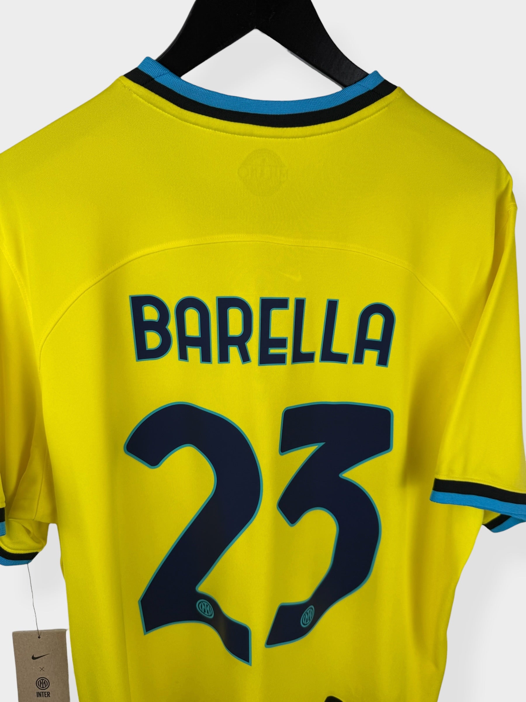 2022-23 INTER MILAN THIRD SHIRT BARELLA #23 XL