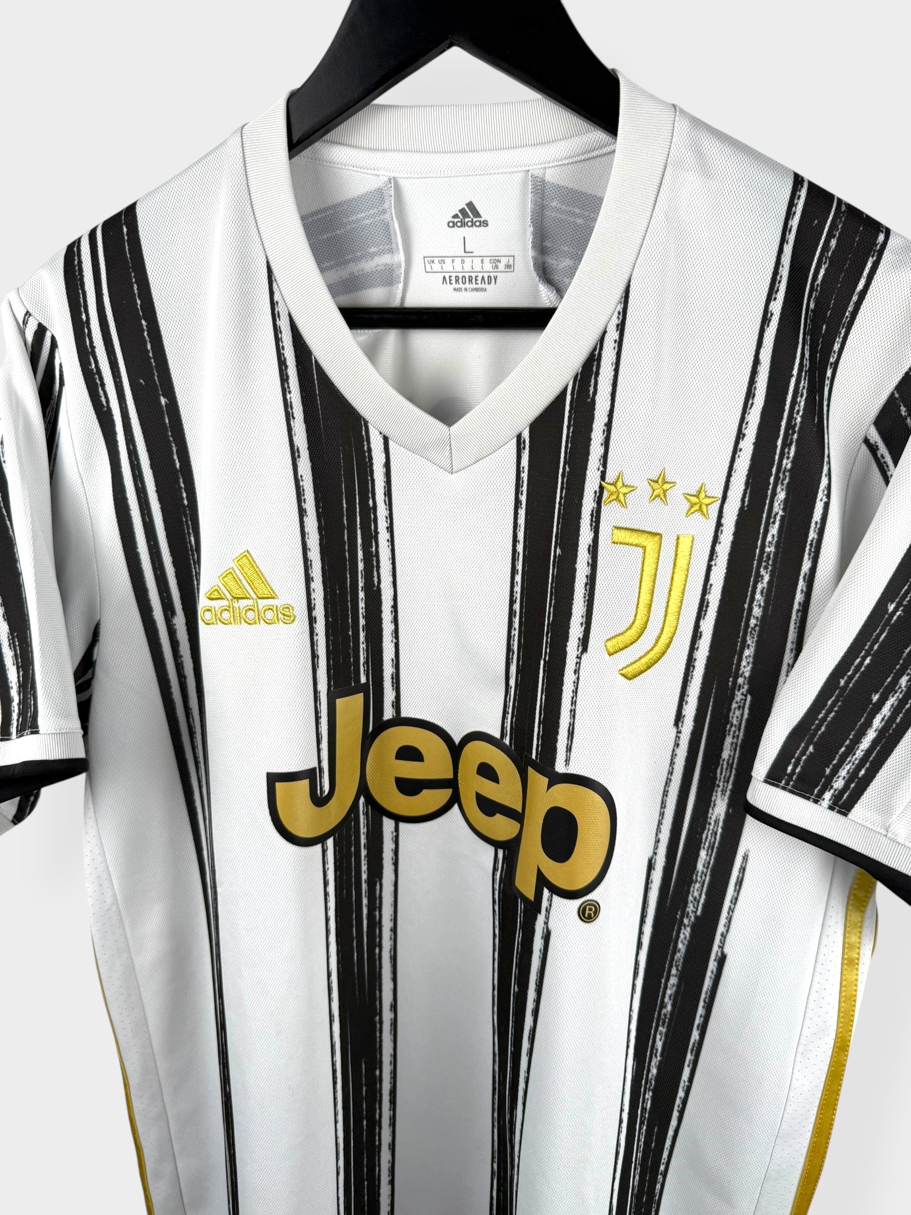 2020-21 JUVENTUS HOME SHIRT RONALDO #7 L - Authentic Football Club