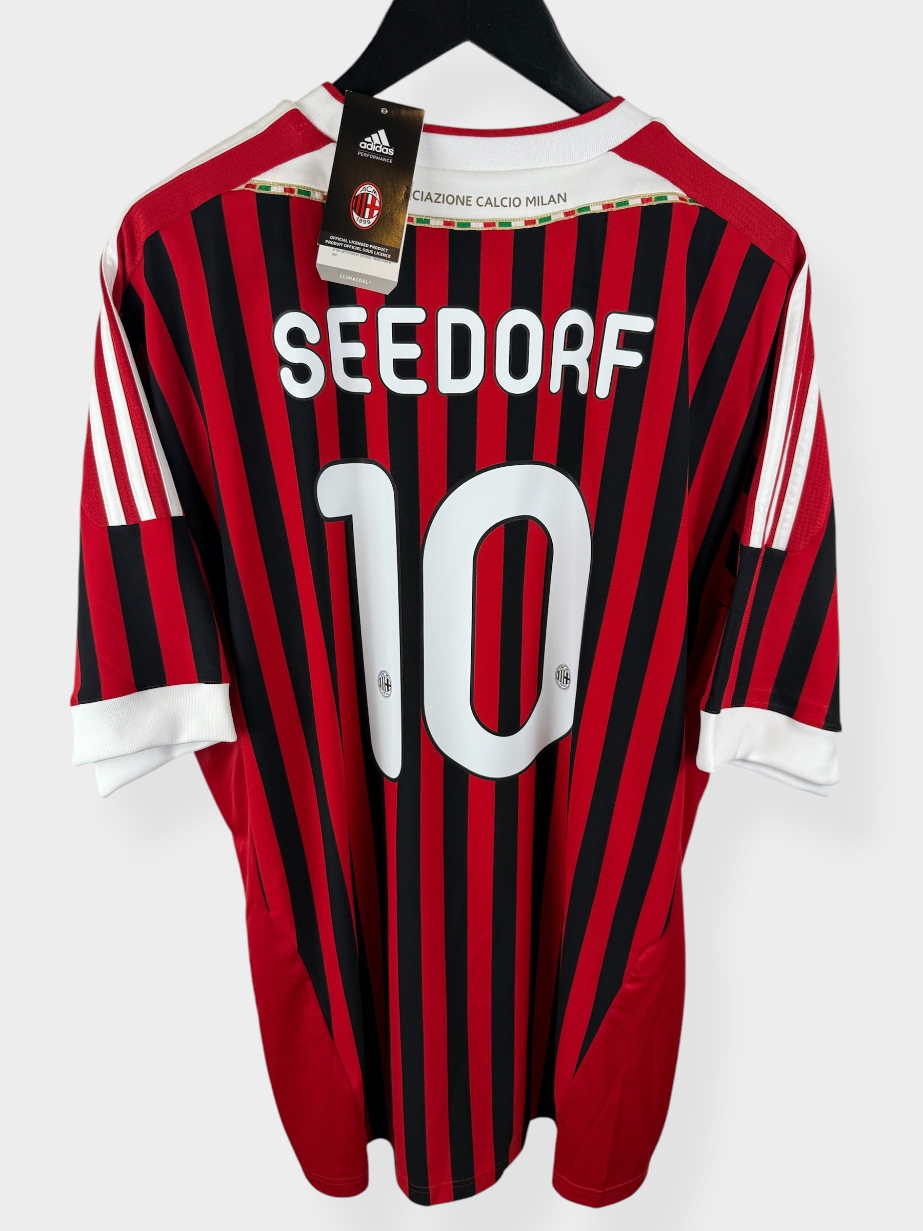 2011-12 AC MILAN THUISSHIRT SEEDORF #10 XXL