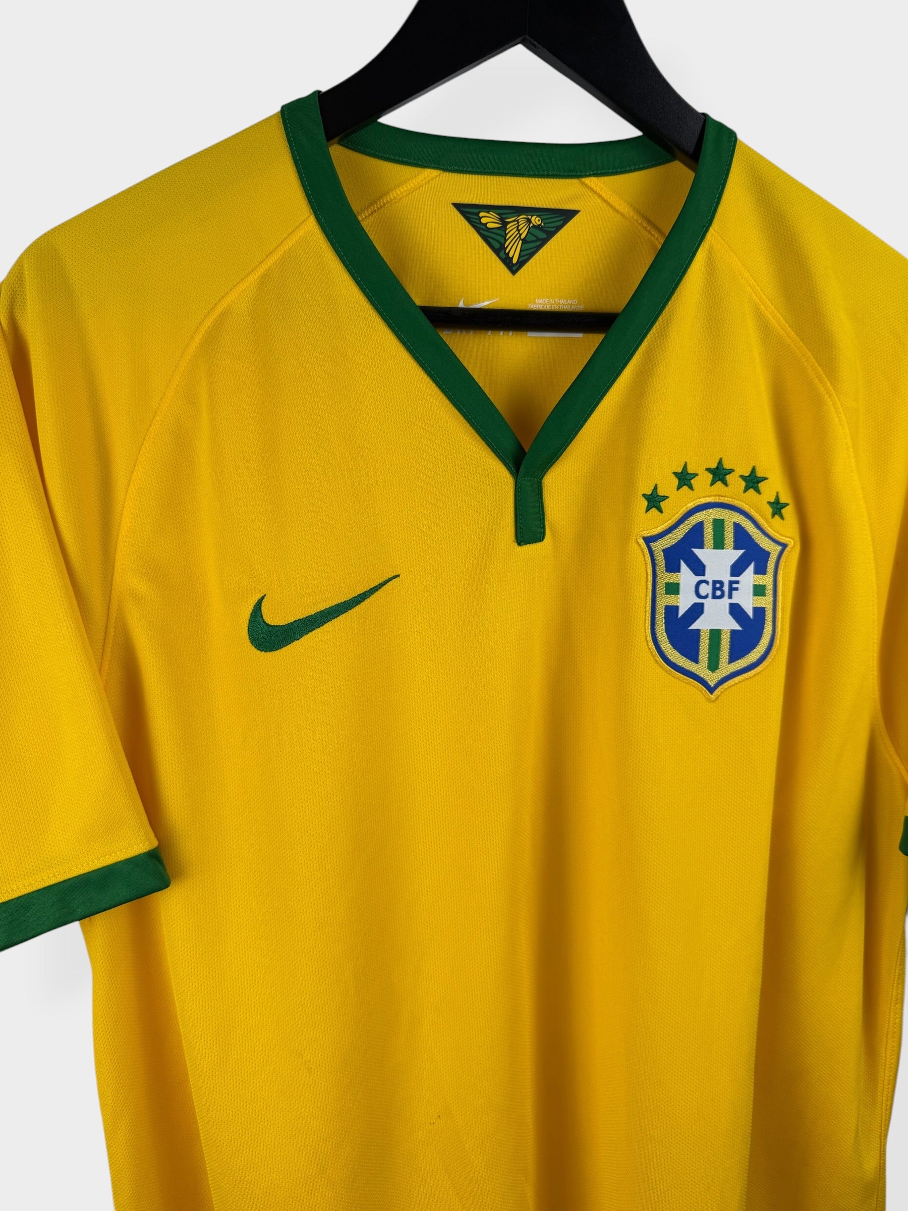 2014-15 BRAZIL HOME SHIRT L