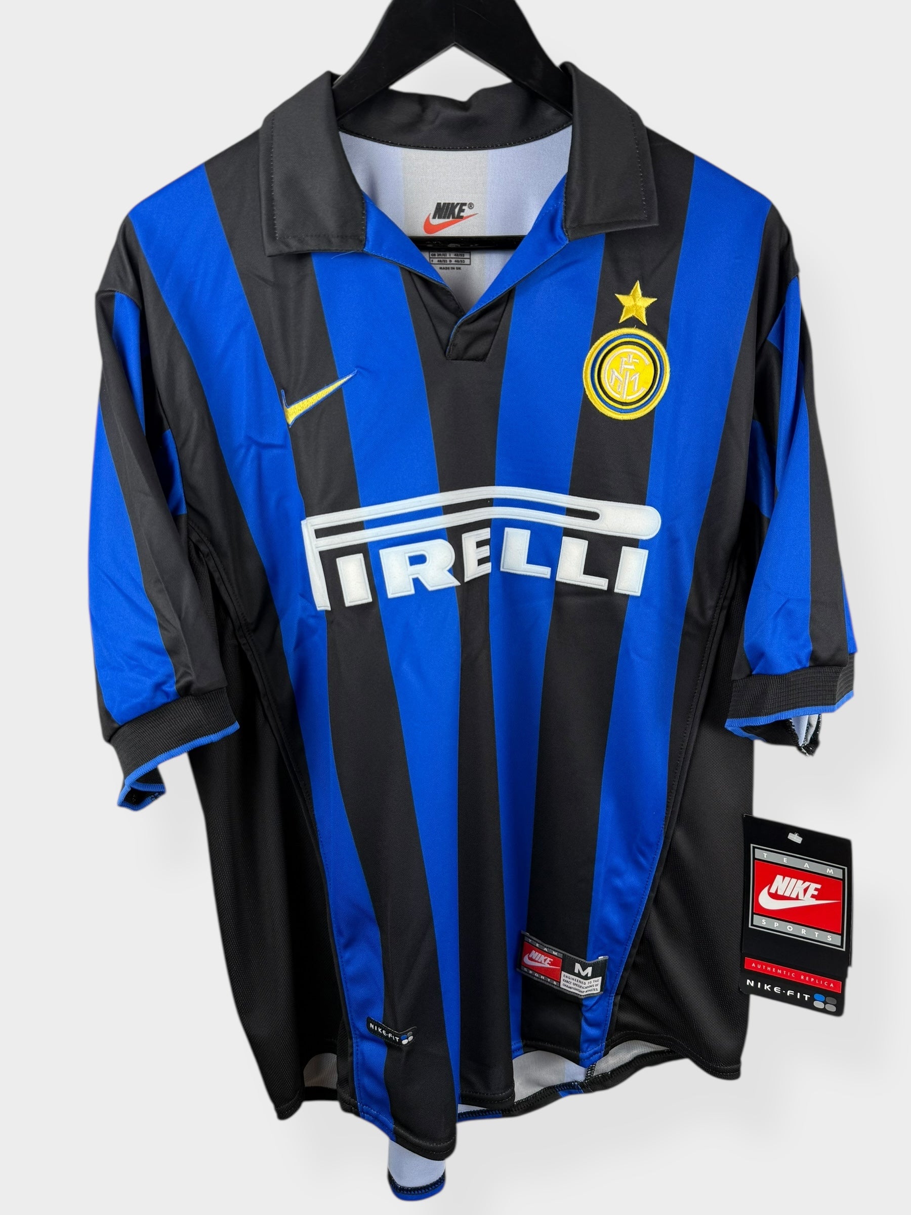 1998-99 INTER MILAN HOME SHIRT RONALDO #9 M