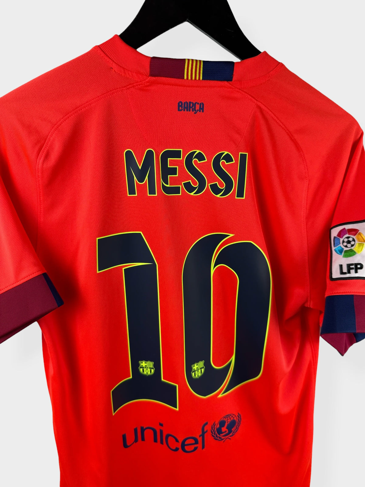 2014-15 BARCELONA AWAY SHIRT MESSI #10 S