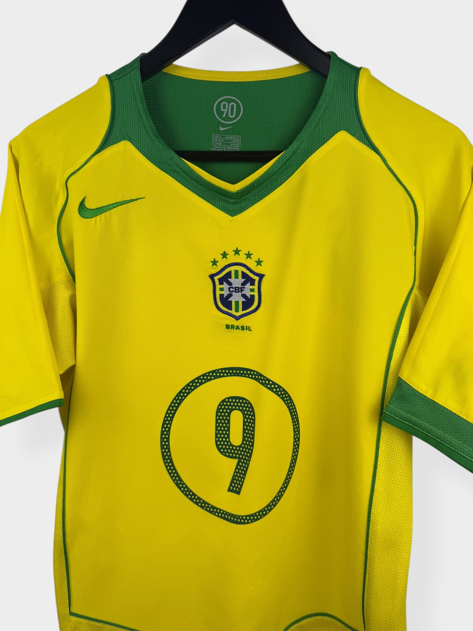 2004-06 BRAZIL THUISSHIRT RONALDO #9 S