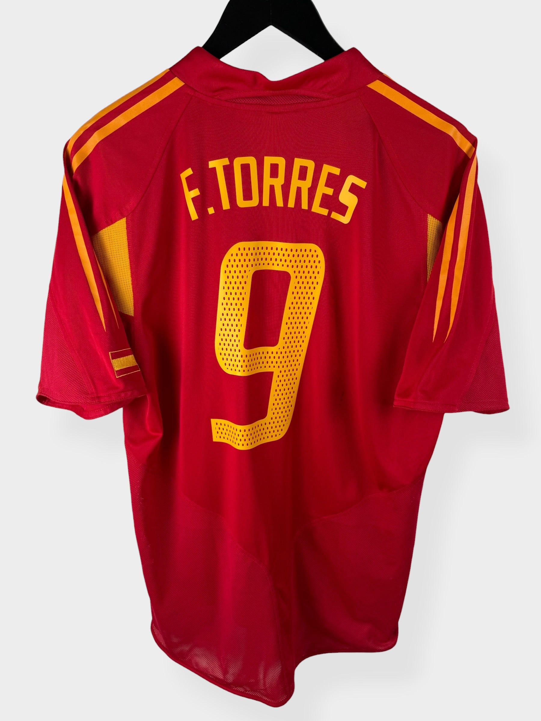 2004-06 SPAIN HOME SHIRT TORRES #9 M