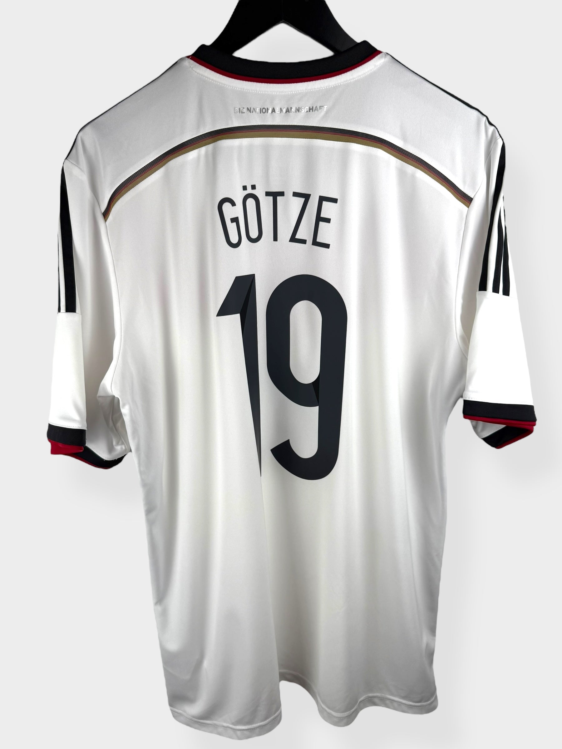 2014-15 GERMANY HOME SHIRT GOTZE #19 XL
