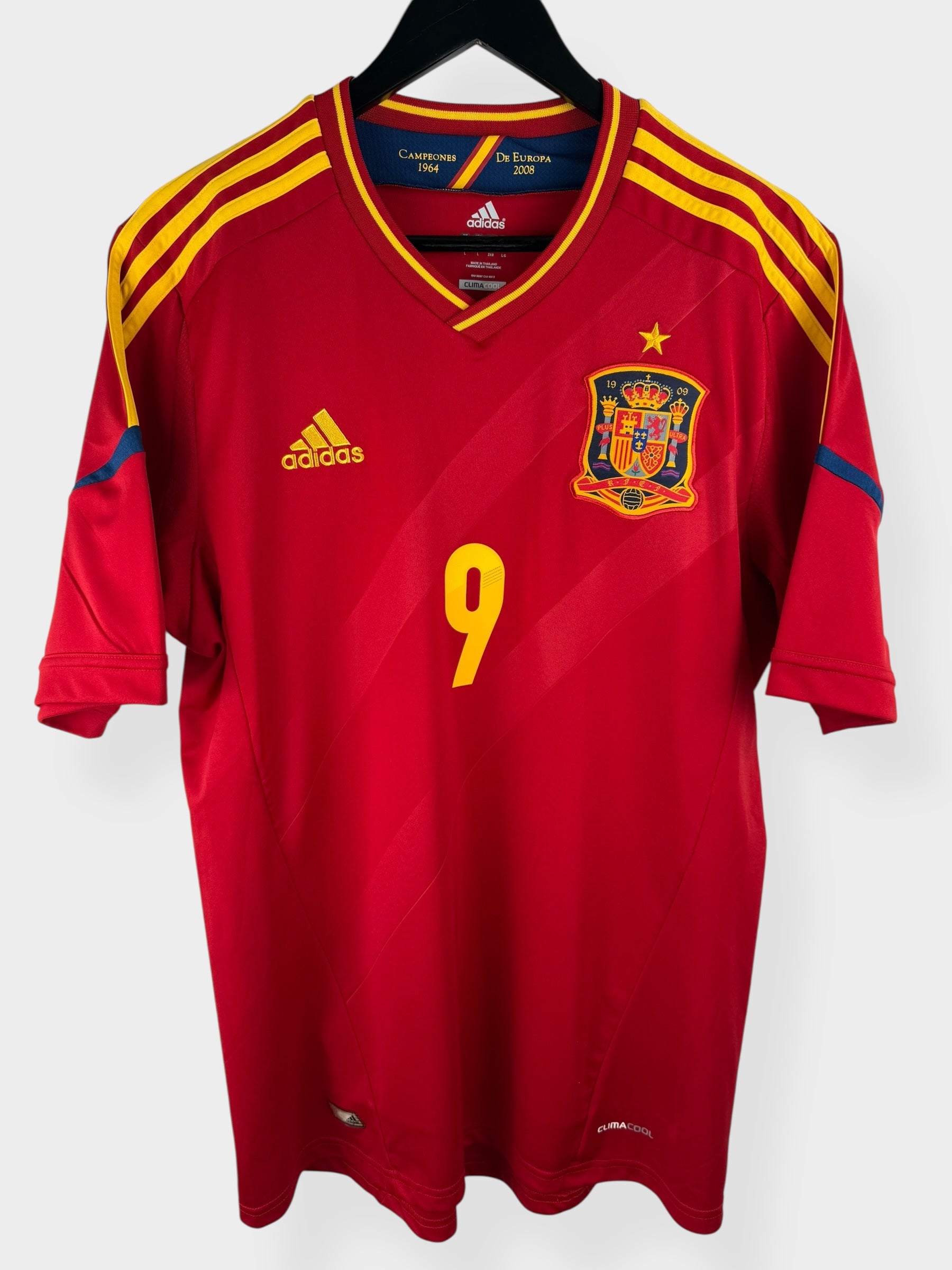 2012-13 SPANJE THUISSHIRT TORRES #9 L