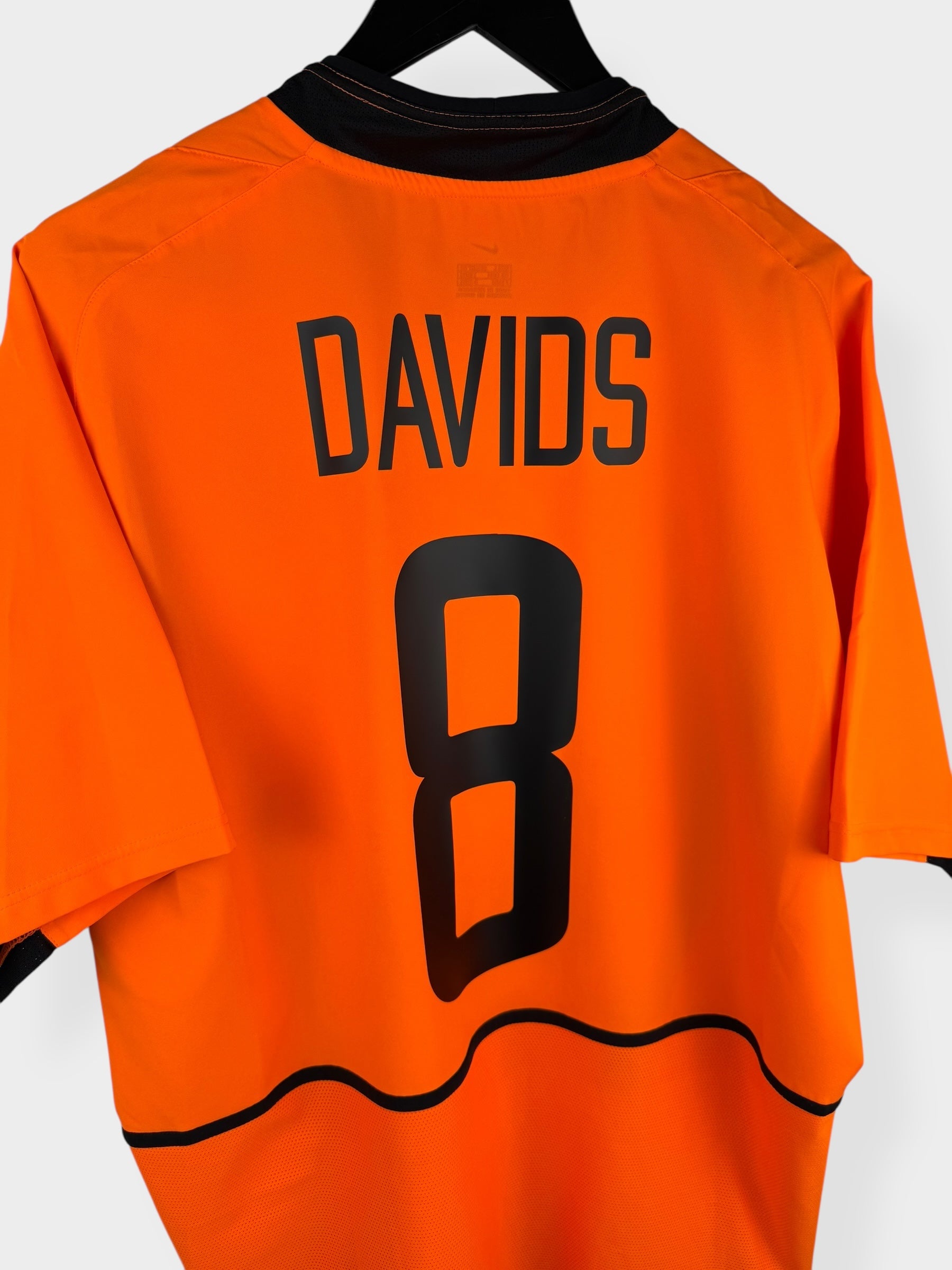 2002-04 NIEDERLANDE HEIMTRIKOT DAVIDS #8 L