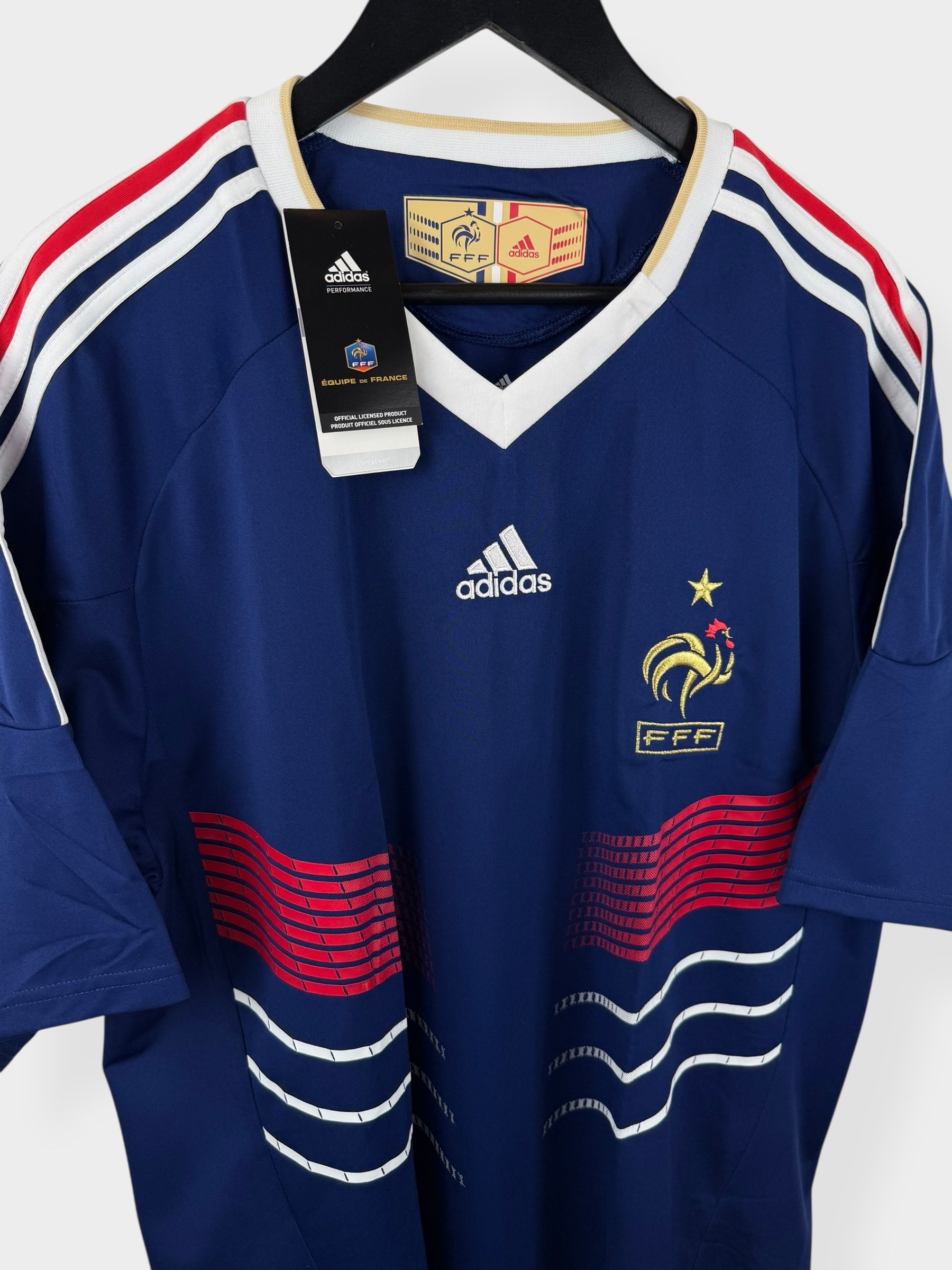 2009-10 FRANCE HOME SHIRT XL - Authentic Football Club