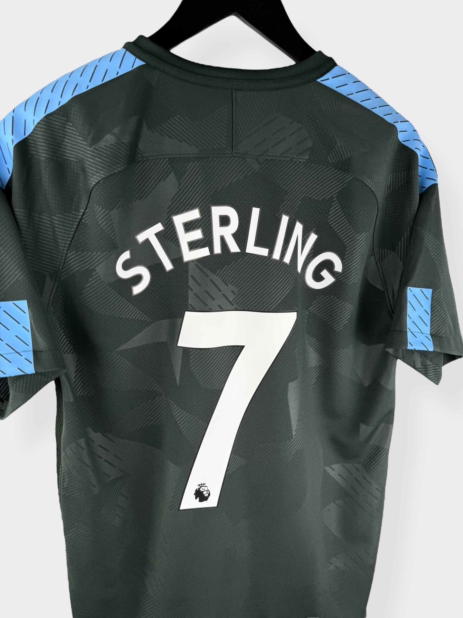 2017-18 MANCHESTER CITY THIRD SHIRT STERLING #7 M