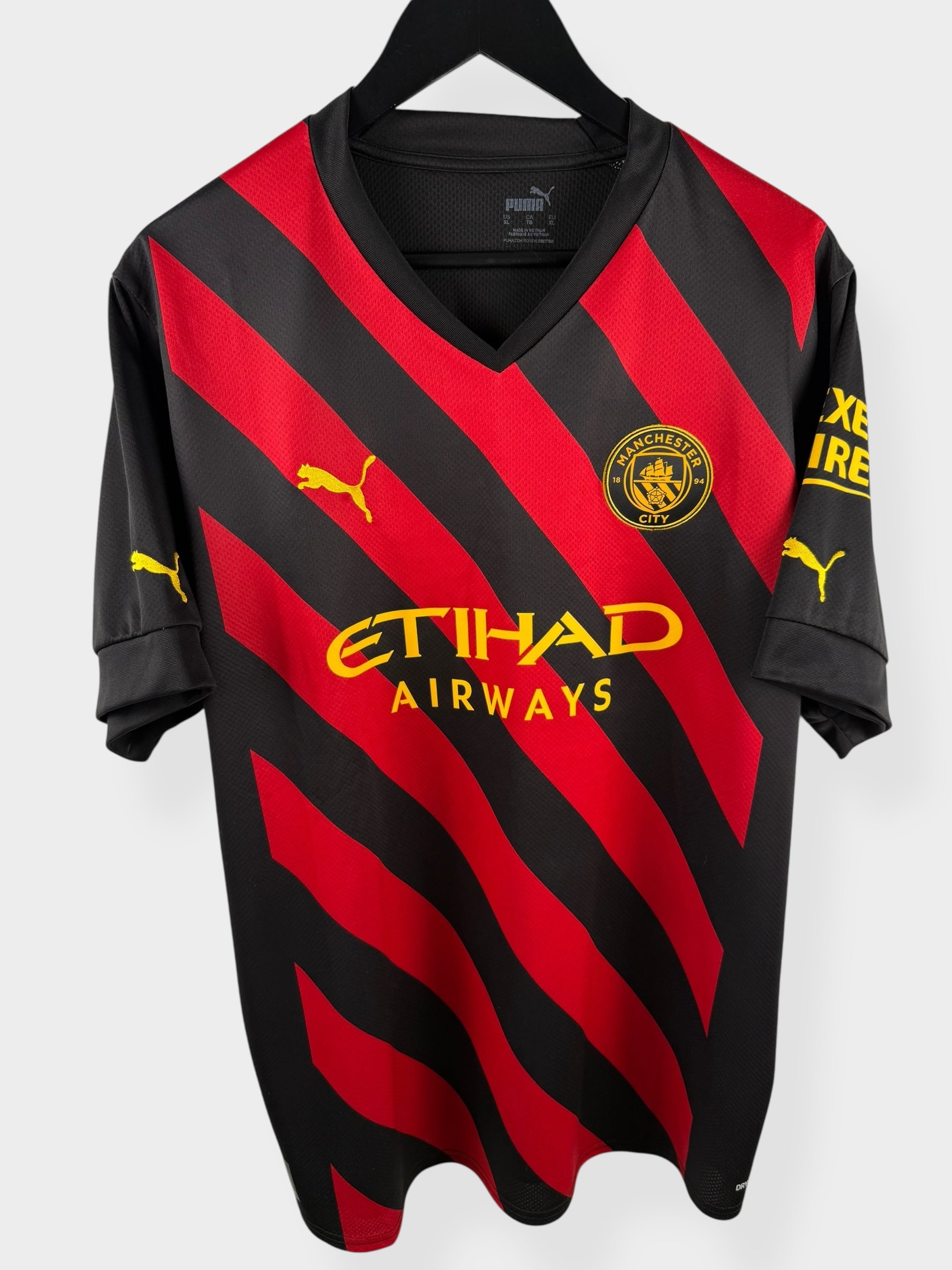 MAILLOT EXTÉRIEUR MANCHESTER CITY 2022-23 DE BRUYNE #17 XL