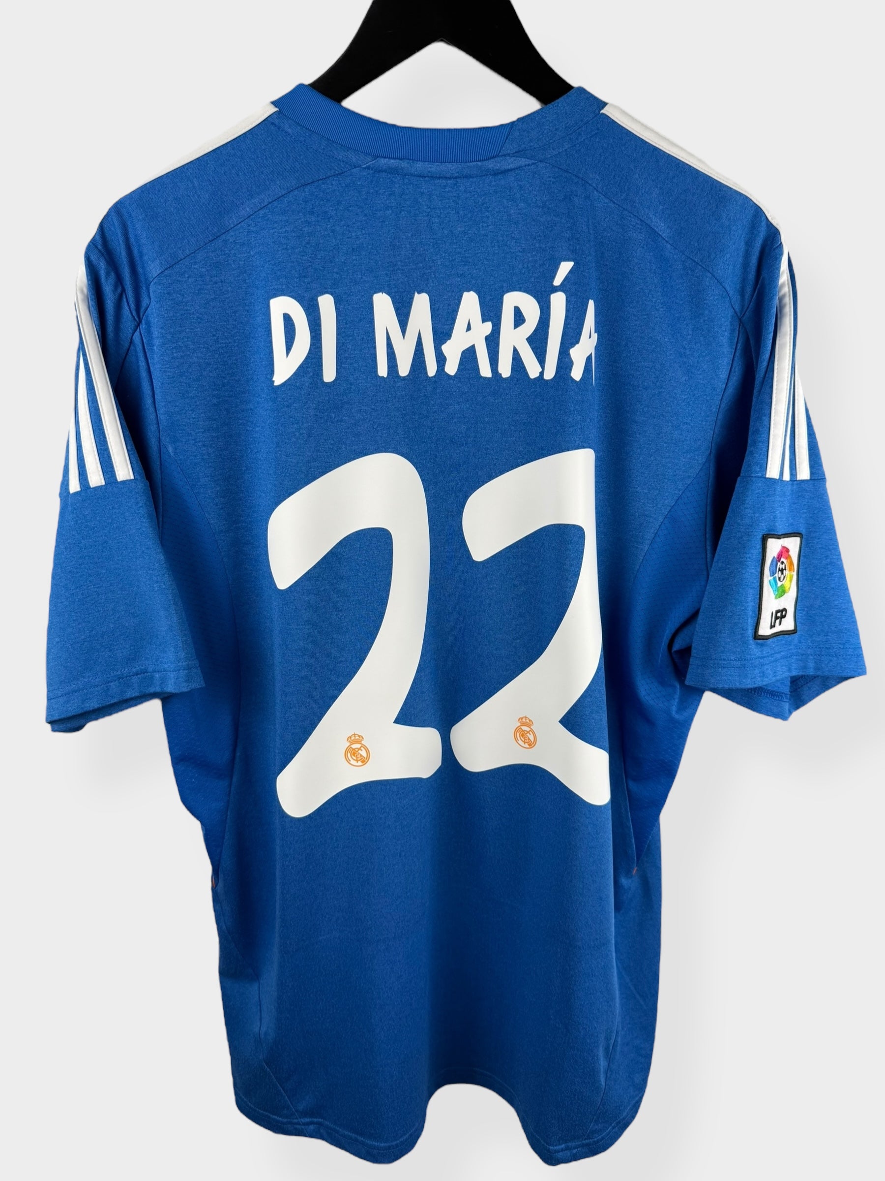 2013-14 REAL MADRID AWAY SHIRT DI MARIA #22 L