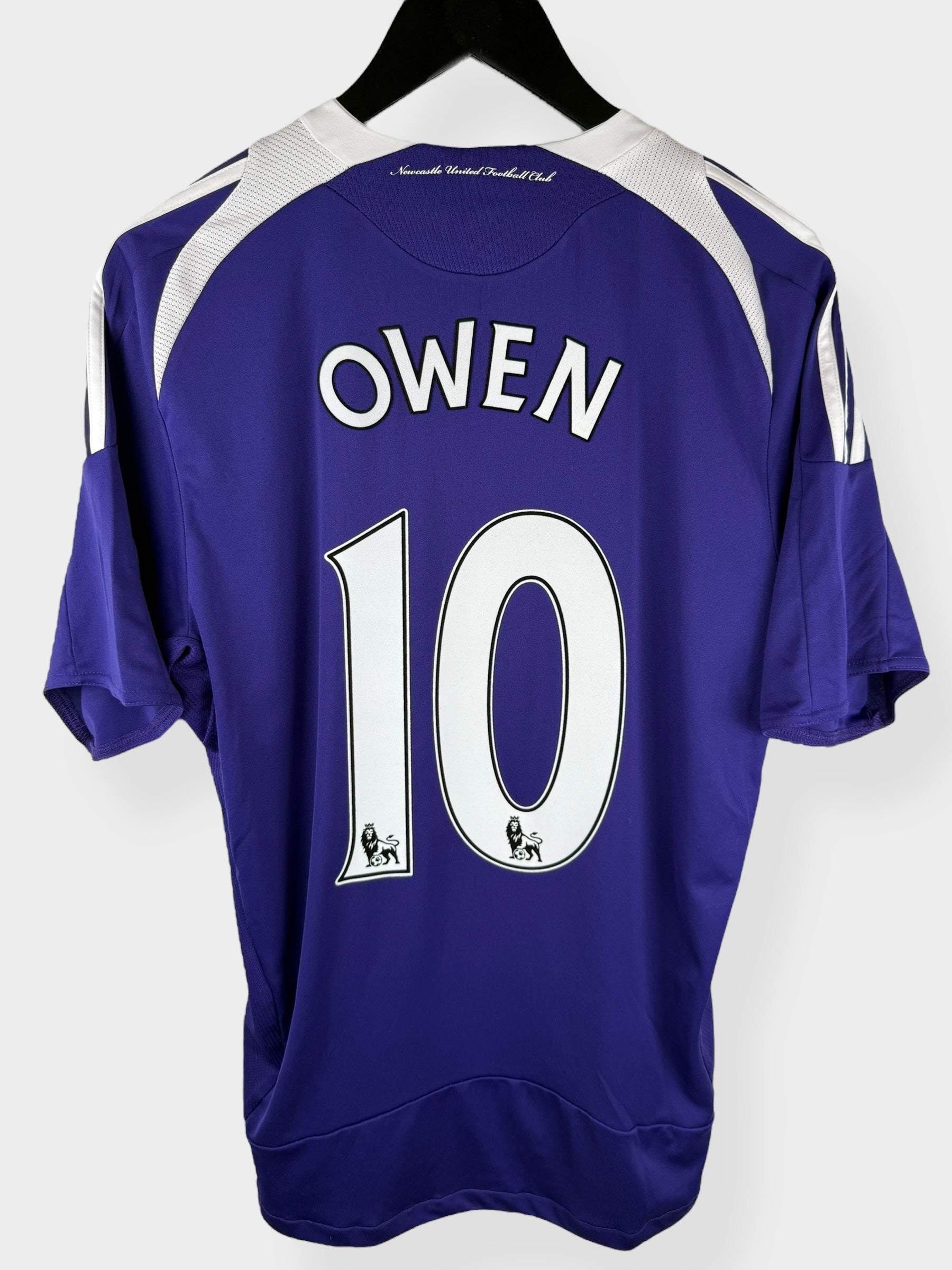 2008-09 NEWCASTLE UNITED AWAY SHIRT OWEN #10 M
