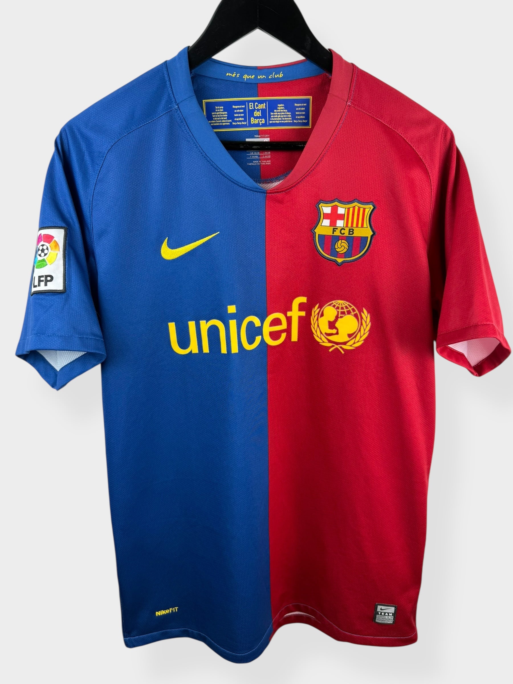 2008-09 BARCELONA HOME SHIRT MESSI #10 S