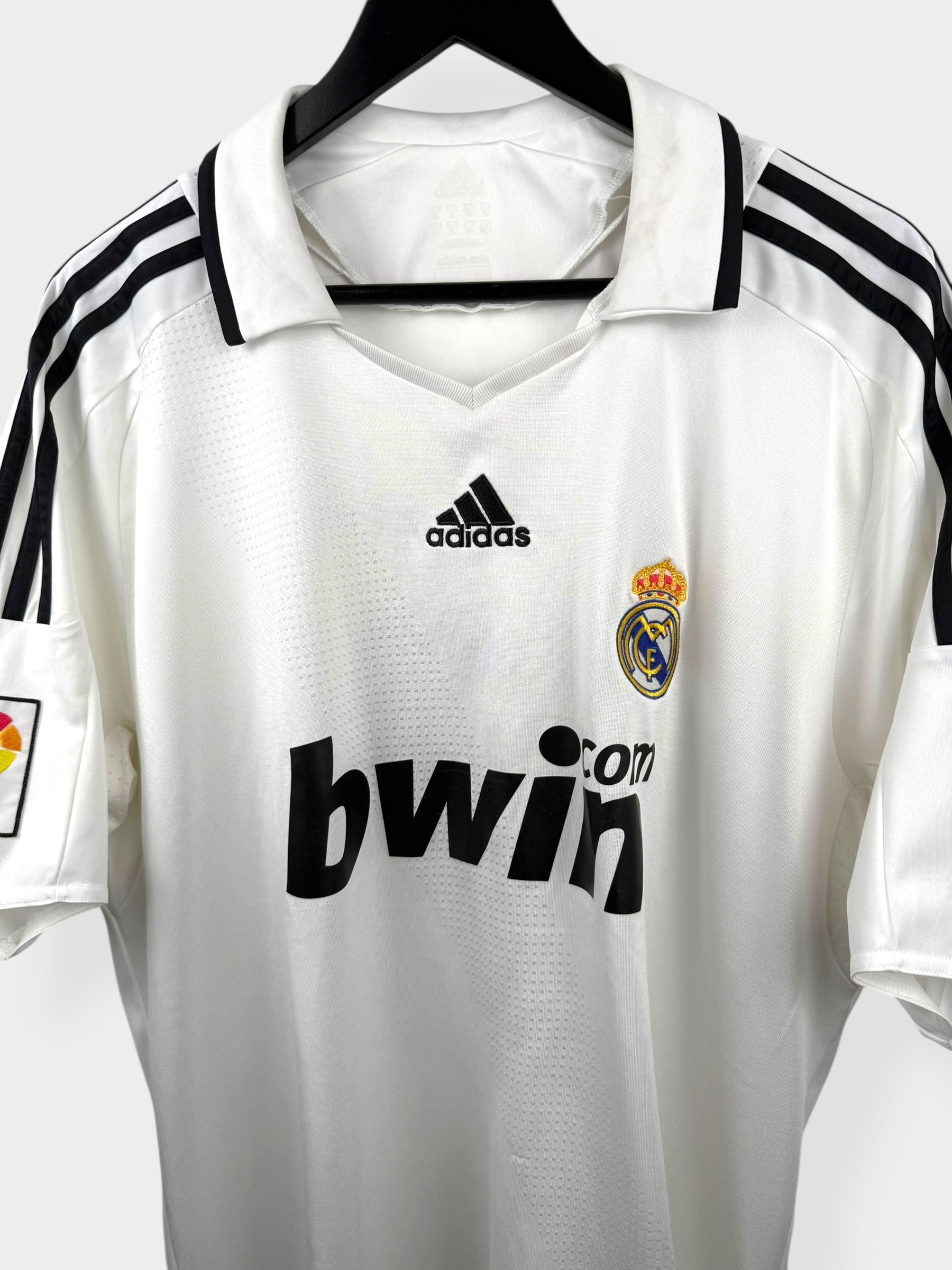 2008-09 REAL MADRID THUISSHIRT RAUL #7 XL