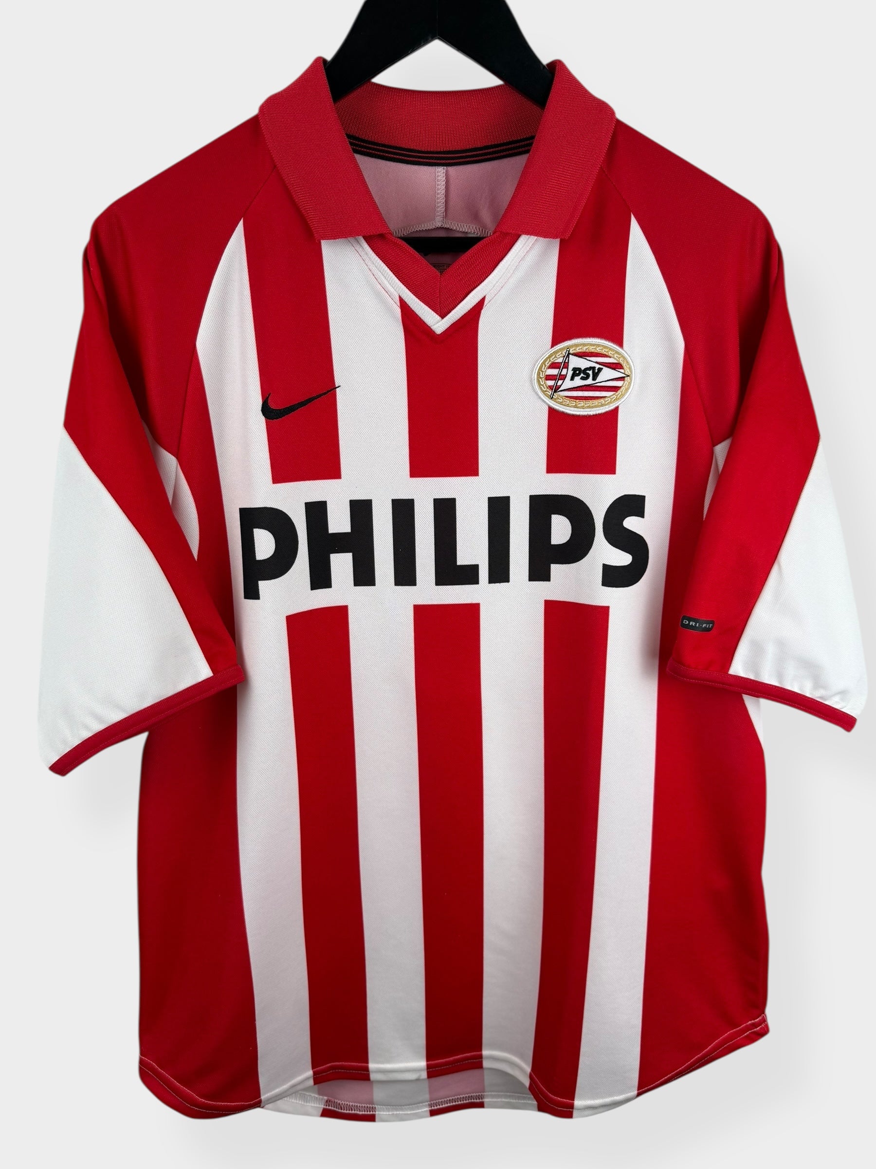 2001-02 PSV HOME SHIRT M - Authentic Football Club