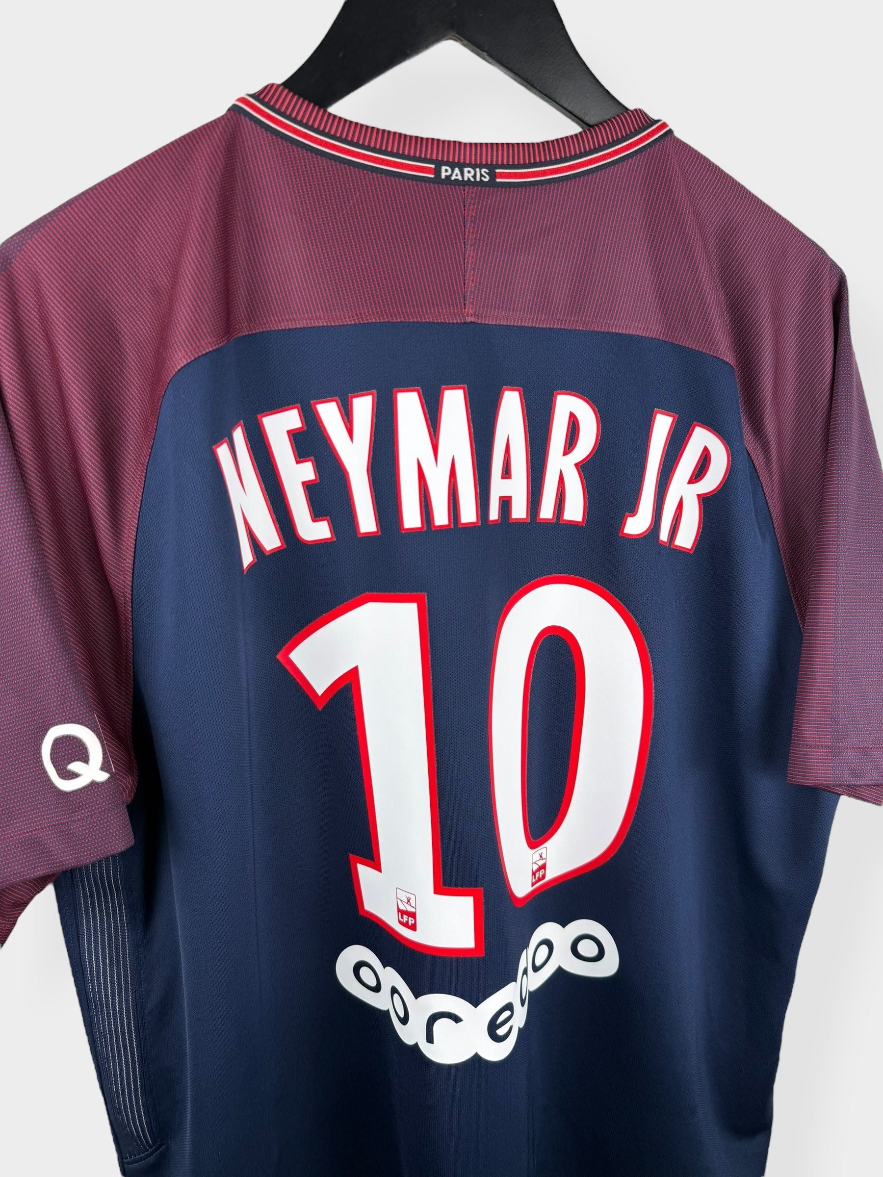 2017-18 PARIS-SAINT GERMAIN HOME SHIRT NEYMAR JR #10 XL - Authentic Football Club