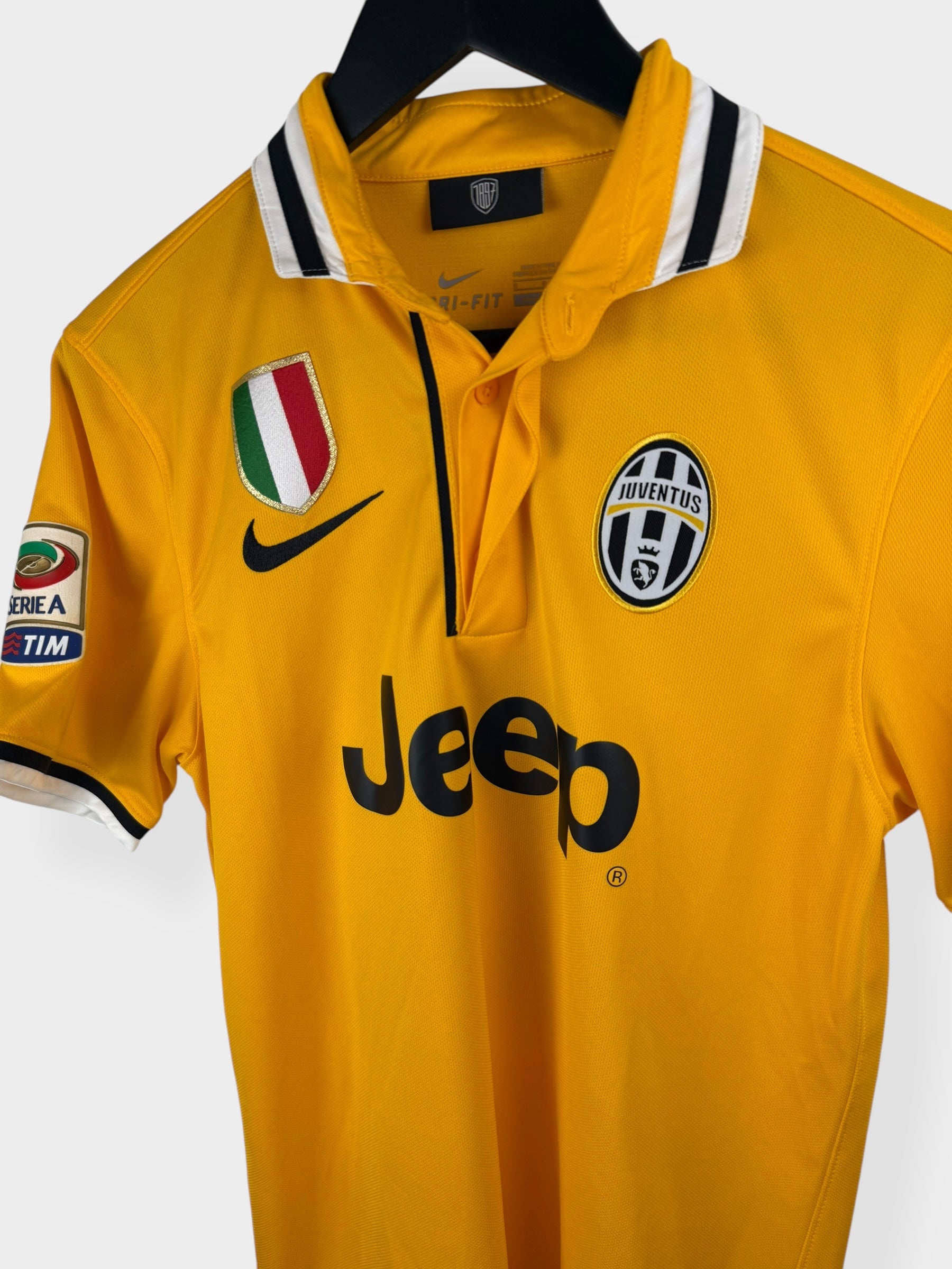 2013-14 JUVENTUS AWAY SHIRT TEVEZ #10 S