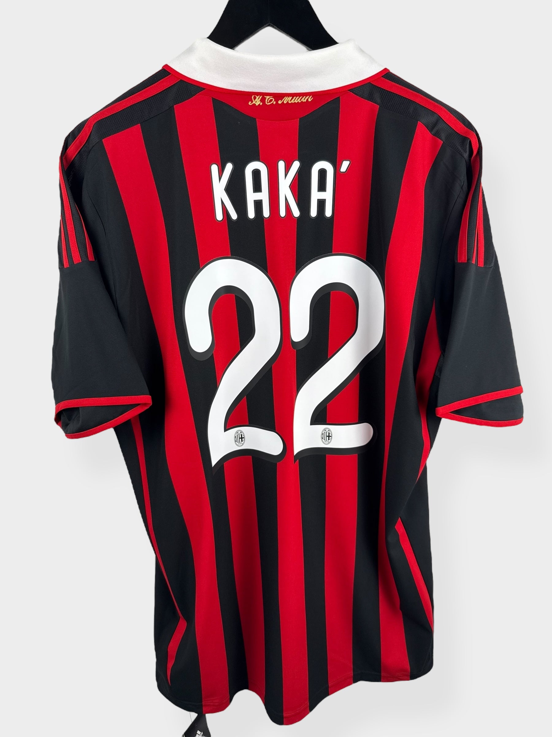 2009-10 AC MILAN HEIMTRIKOT KAKA #22 L