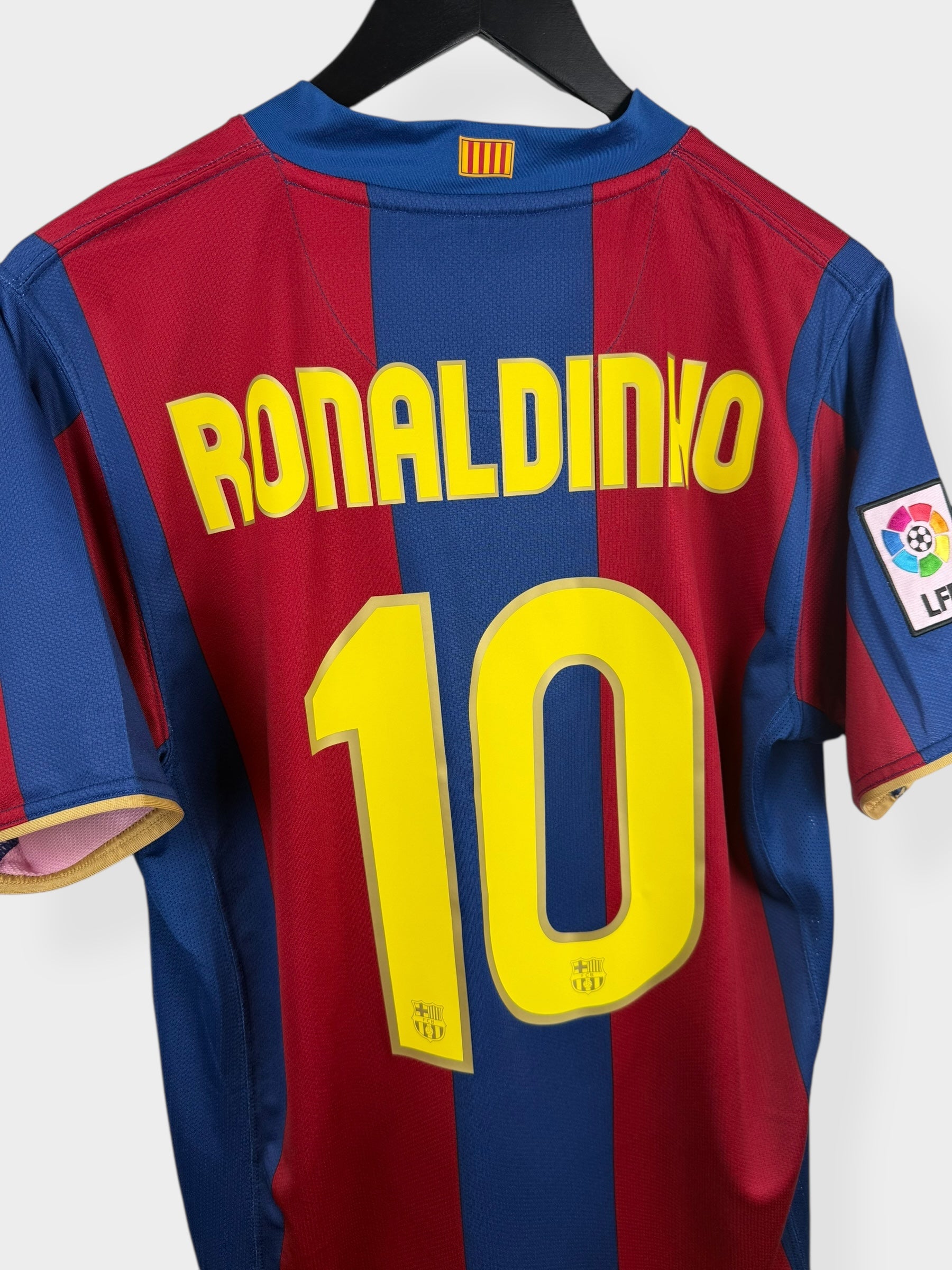 2007-08 BARCELONA HEIMTRIKOT RONALDINHO #10 M