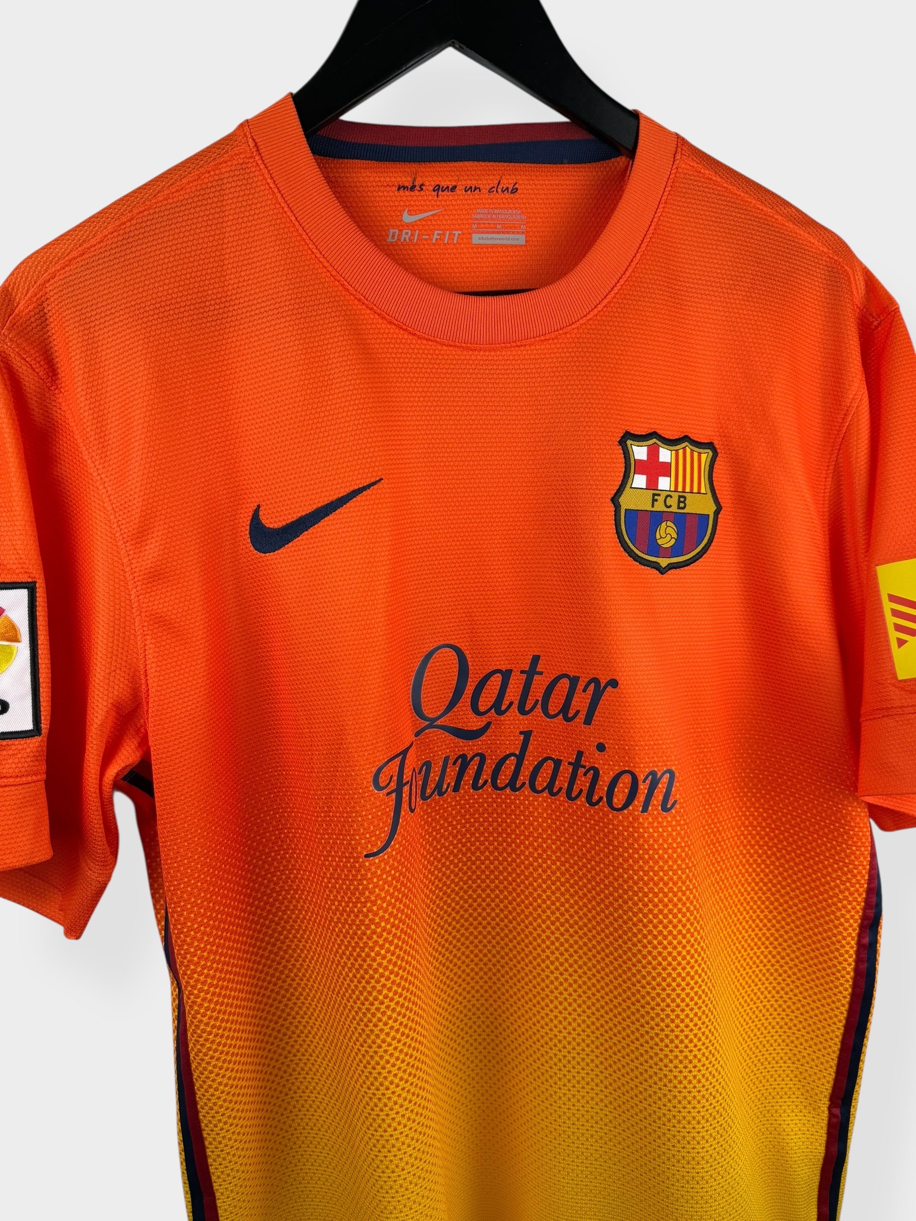 2012-13 BARCELONA AWAY SHIRT MESSI #10 M - Authentic Football Club